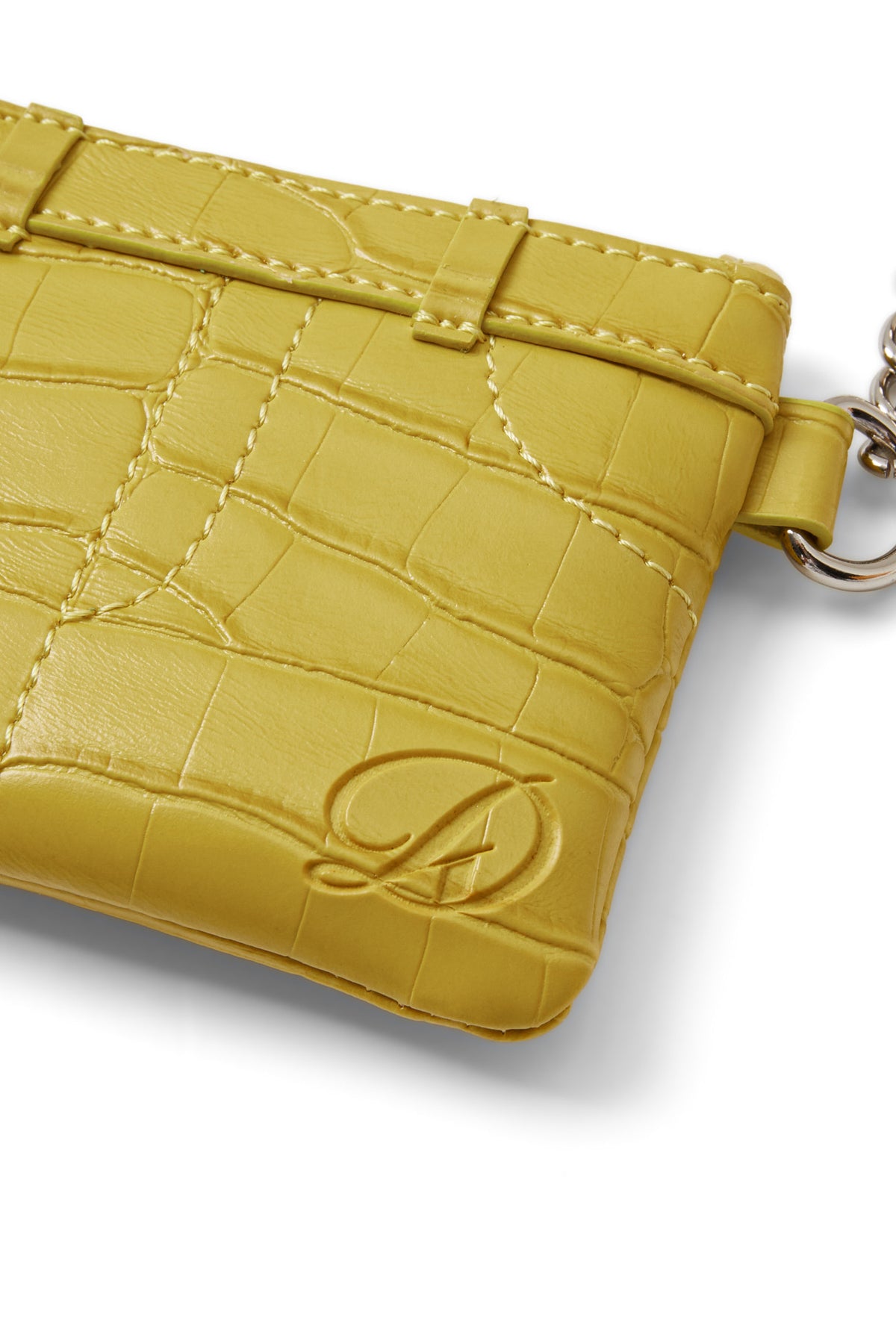 Deinet - Crocodile Pattern Two-Way Bag (Mustard) product image 14 | TRAB K-Fashion Australia