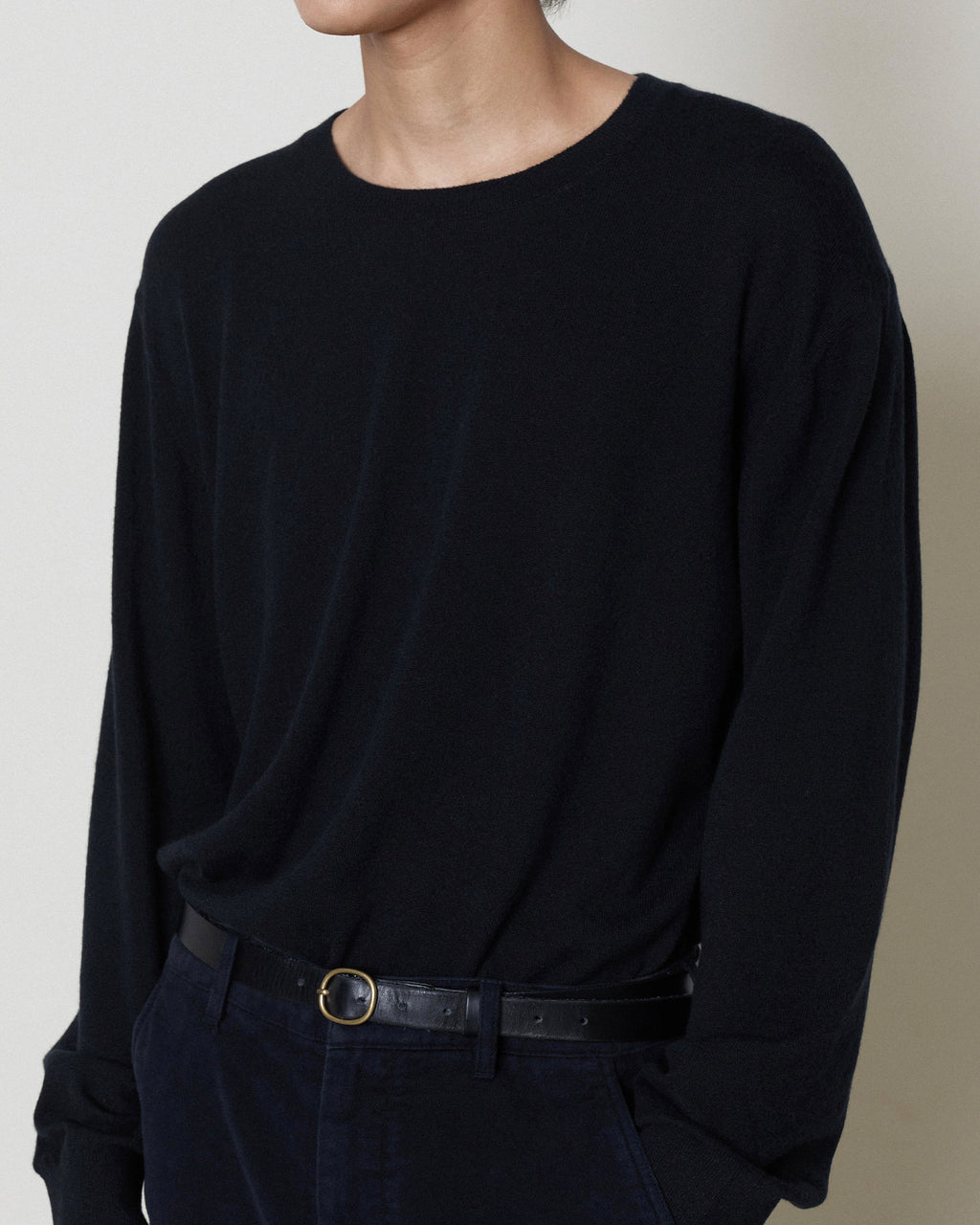 Brownyard - Super Light Cashmere Sweater (Black) product image 3 | TRAB K-Fashion Australia