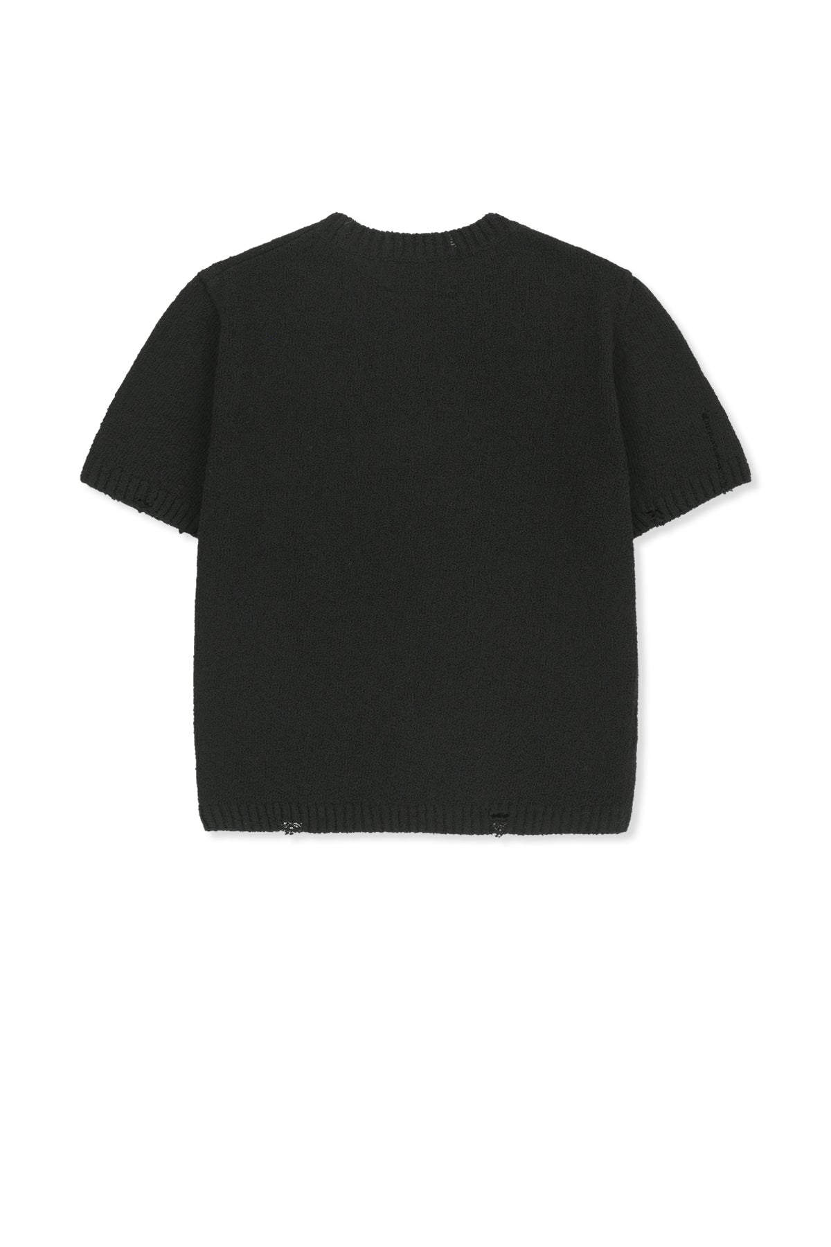 Matin Kim - Half Sleeve Logo Pullover (Black) product image 2 | TRAB K-Fashion Australia