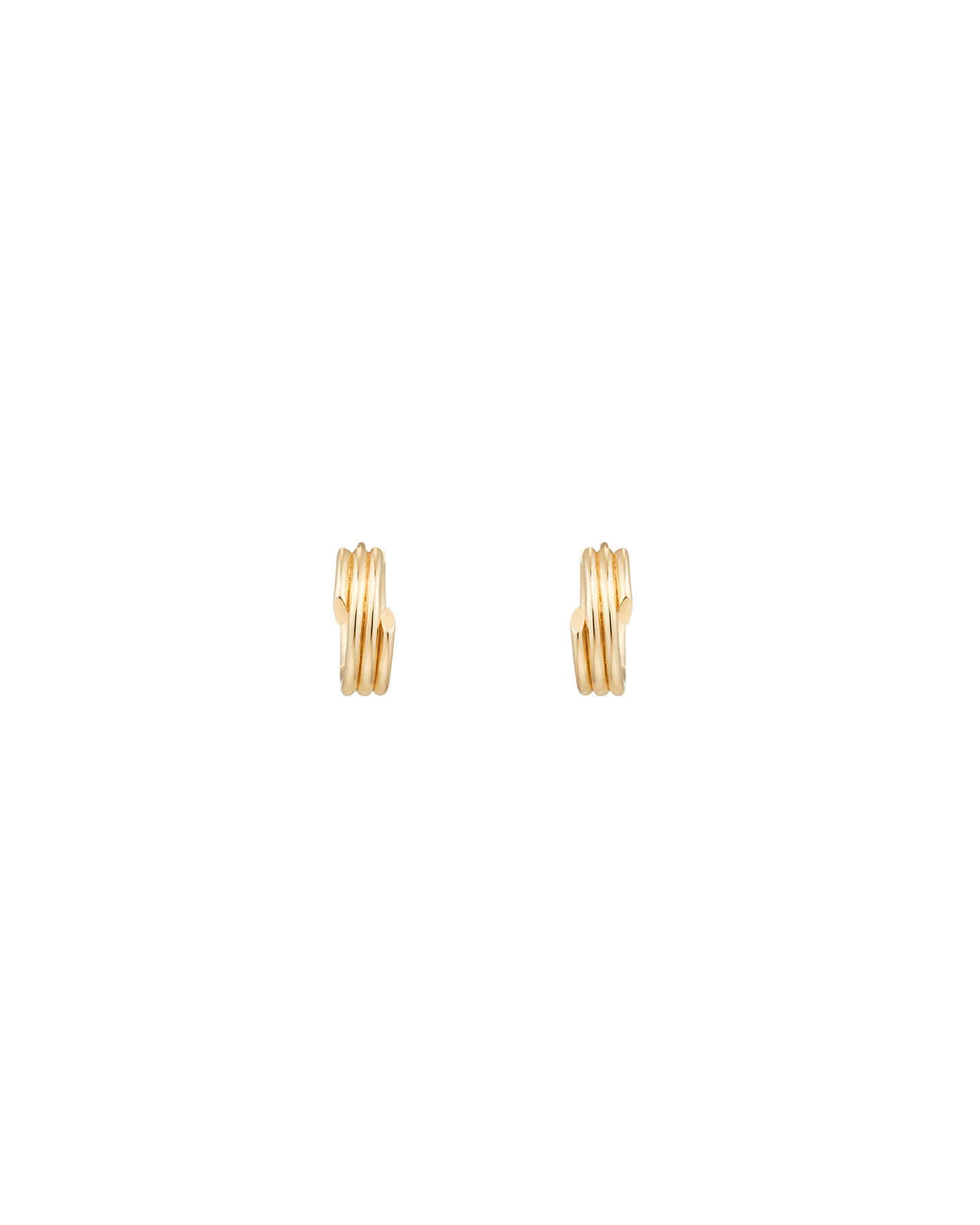 Numbering - Coil Signature Earrings / 3 turns #2103 product image 8 | TRAB K-Fashion Australia
