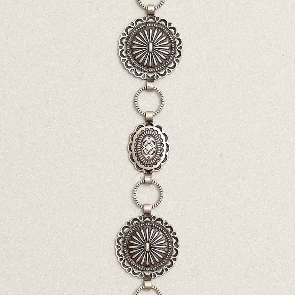 Towtow Archive - Yanni Concho Link Bracelet Silver Burnish (OC) product image 2 | TRAB K-Fashion Australia