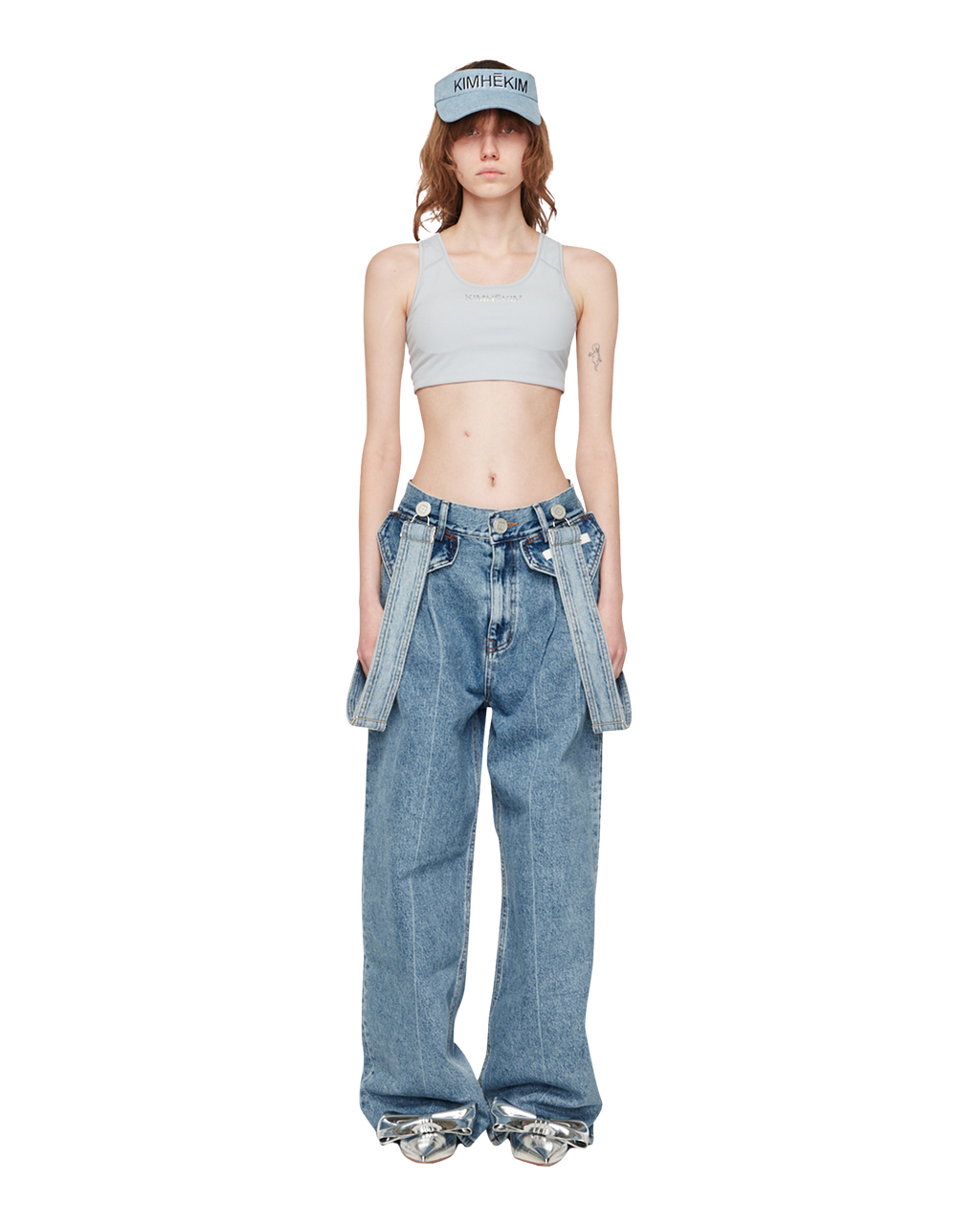 Kimhe Kim - Yoga Bra Top (Grey) product image 1 | TRAB K-Fashion Australia