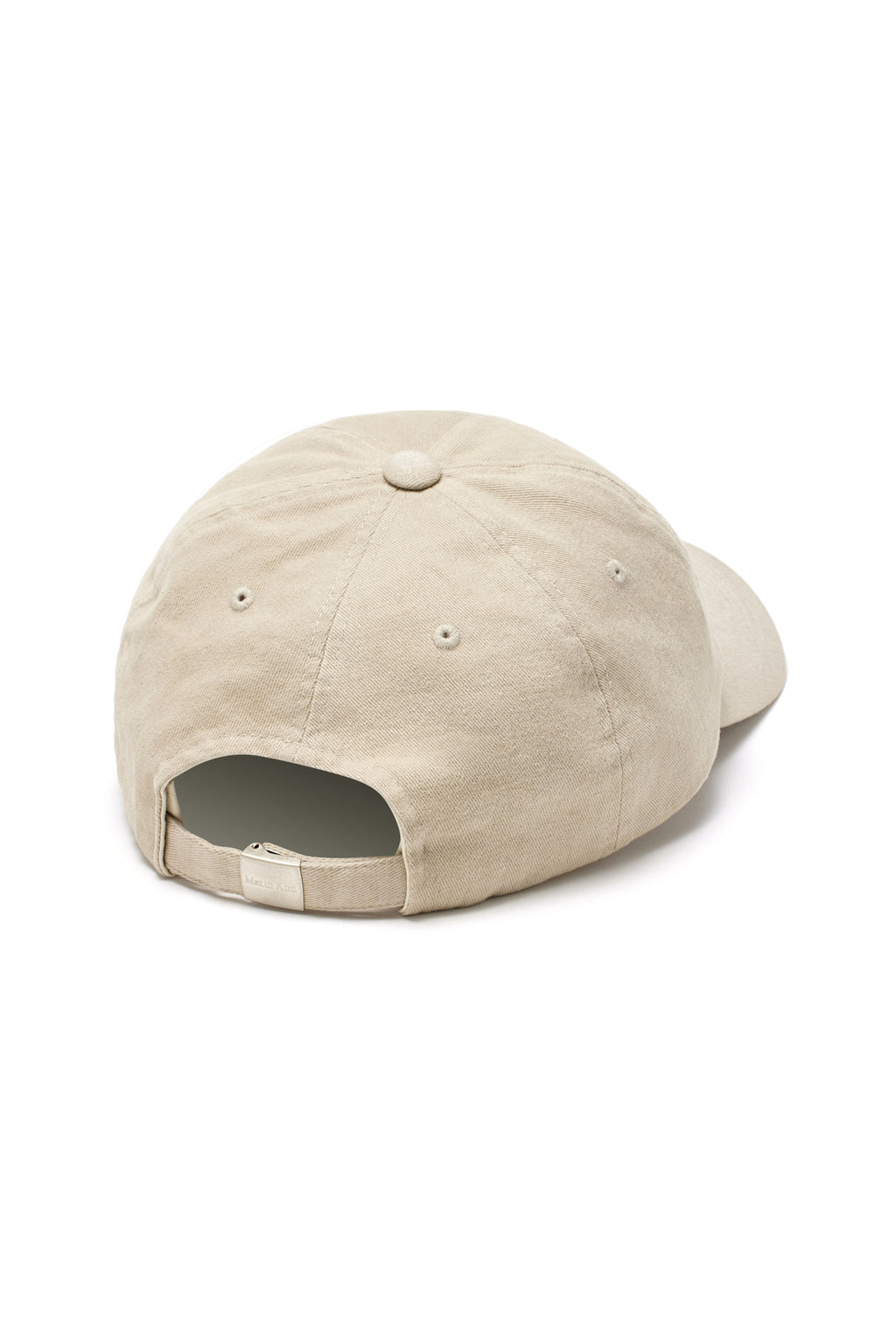Matin Kim - Matin Cursive Ball Cap (Beige) product image 3 | TRAB K-Fashion Australia