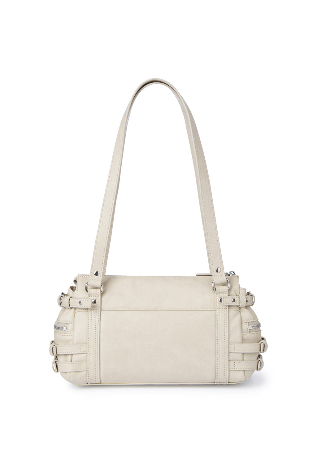 Deinet - Belted Pocket Mini Shoulder Bag (Beige) product image 3 | TRAB K-Fashion Australia