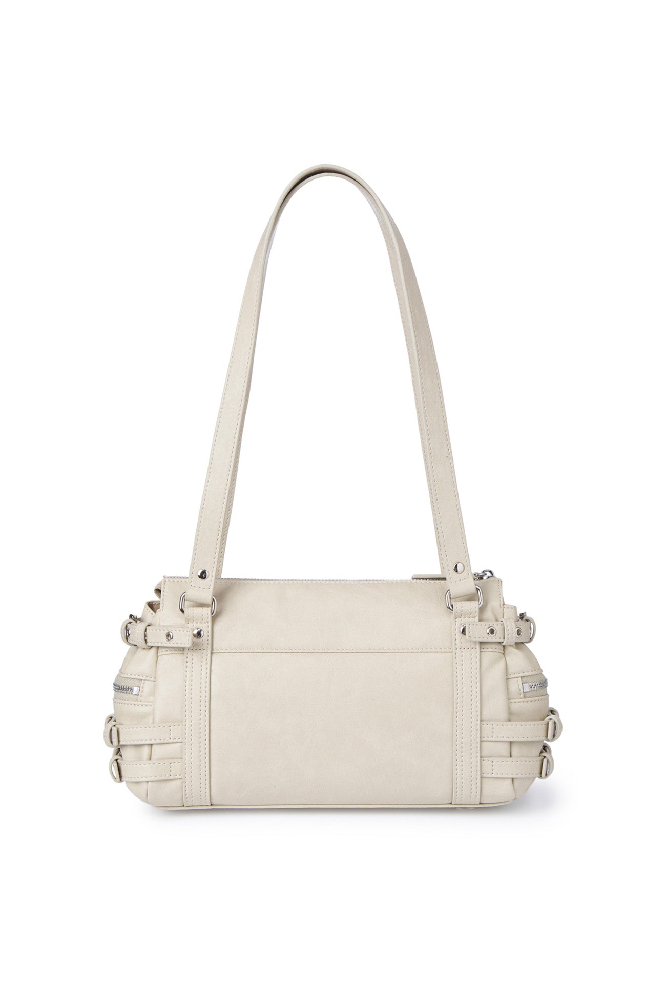 Deinet - Belted Pocket Mini Shoulder Bag (Beige) product image 3 | TRAB K-Fashion Australia