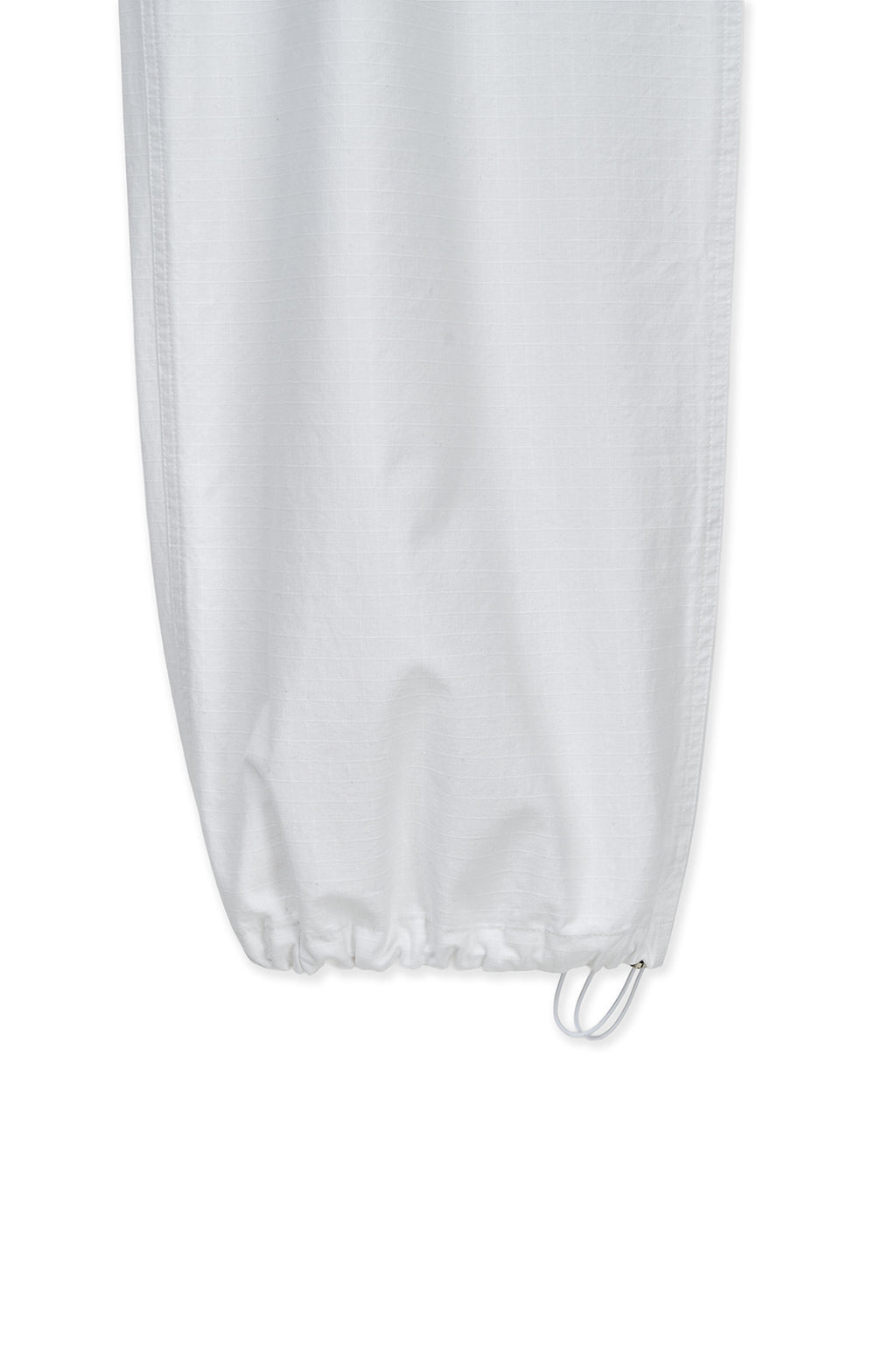 Matin Kim - Drawstring Hem Cargo Pants (Ivory) product image 4 | TRAB K-Fashion Australia
