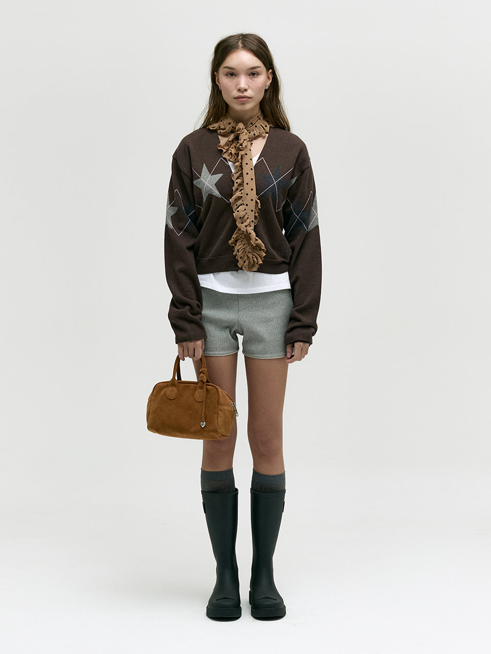 Marge Sherwood - Soft Bowling (Hazelnut Suede) product image 3 | TRAB K-Fashion Australia