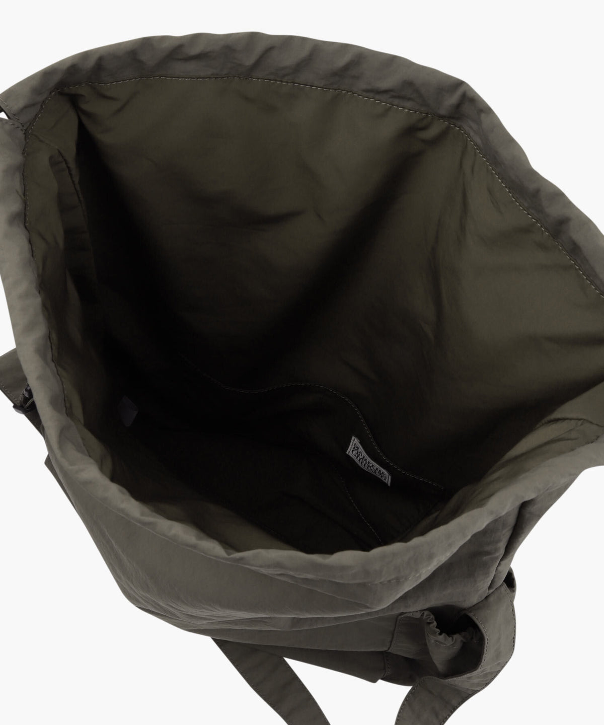 Marithe & Francois Girbaud - Classic Logo String Nylon Cross Bag (Khaki) product image 6 | TRAB K-Fashion Australia