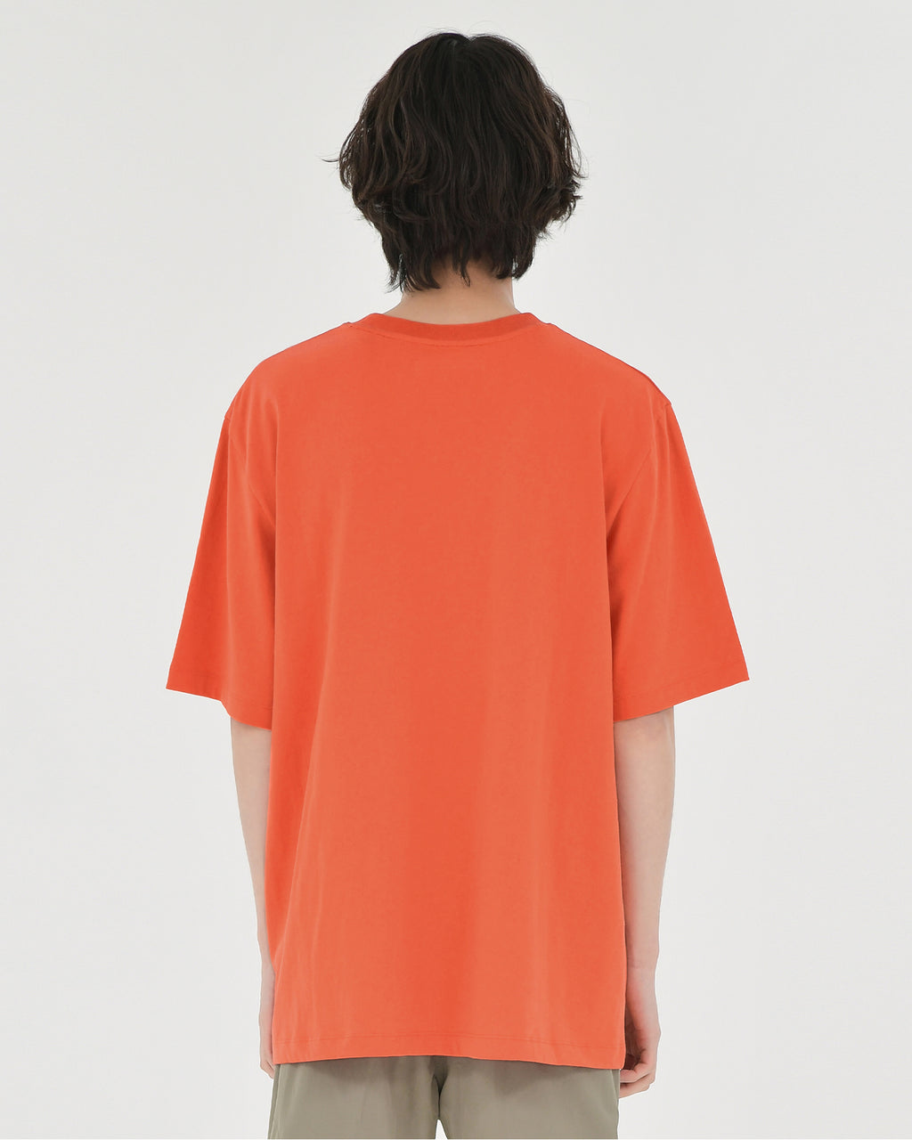 Brownyard - Essential T Shirt (Orange) product image 2 | TRAB K-Fashion Australia