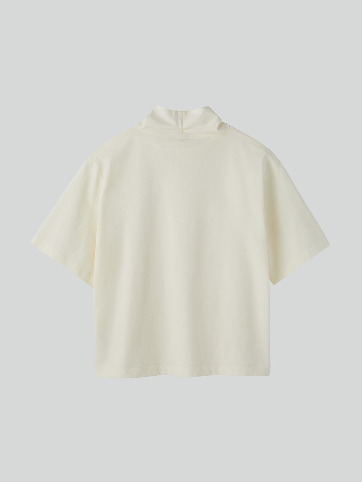 Recto - Scarf Neck Cotton Top (Bean Ivory) product image 6 | TRAB K-Fashion Australia