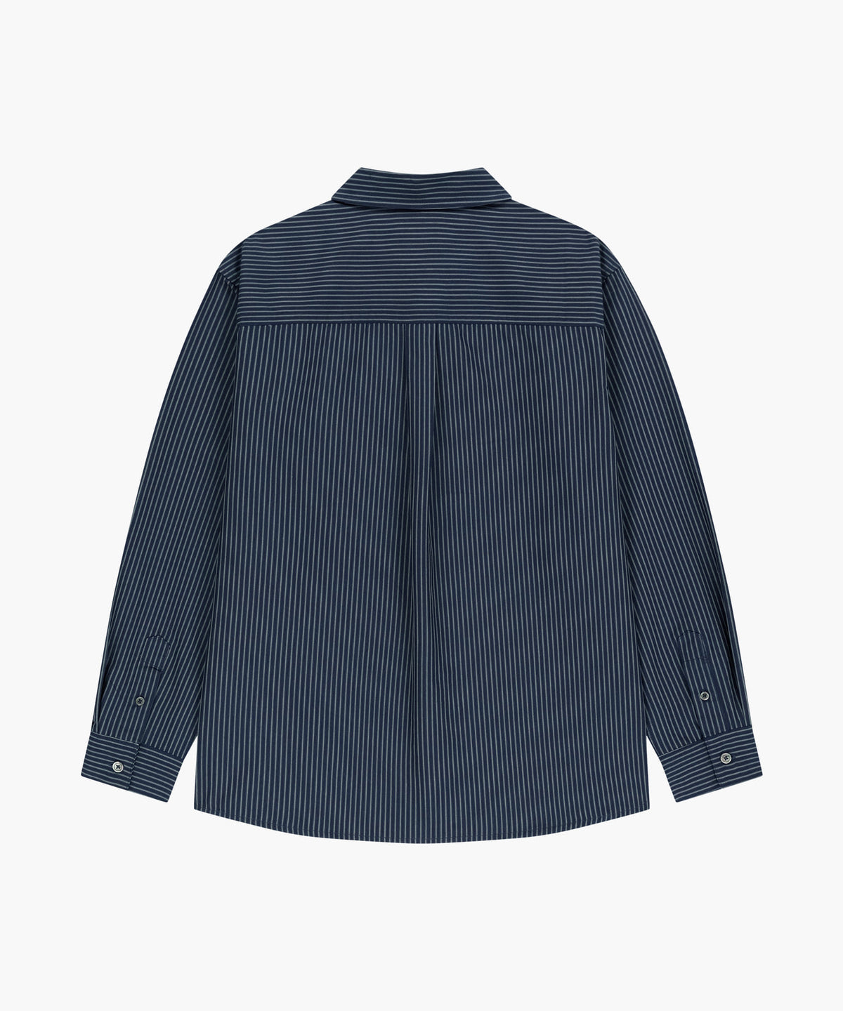 Marithe & Francois Girbaud - Stripe Pattern Shirt (Navy) product image 2 | TRAB K-Fashion Australia
