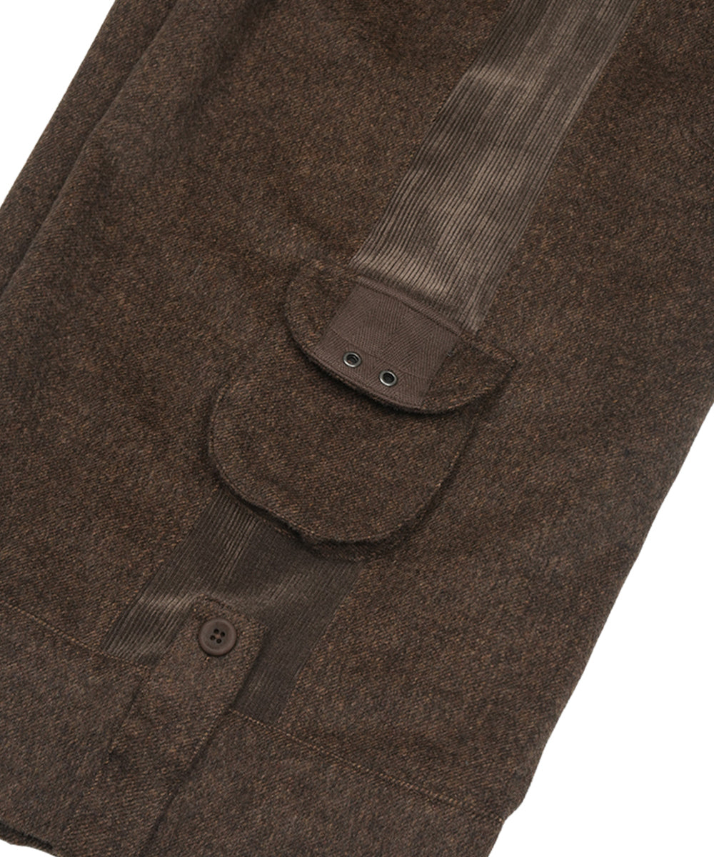 Coyseio - Side Panel Wide Pants (Brown) product image 15 | TRAB K-Fashion Australia