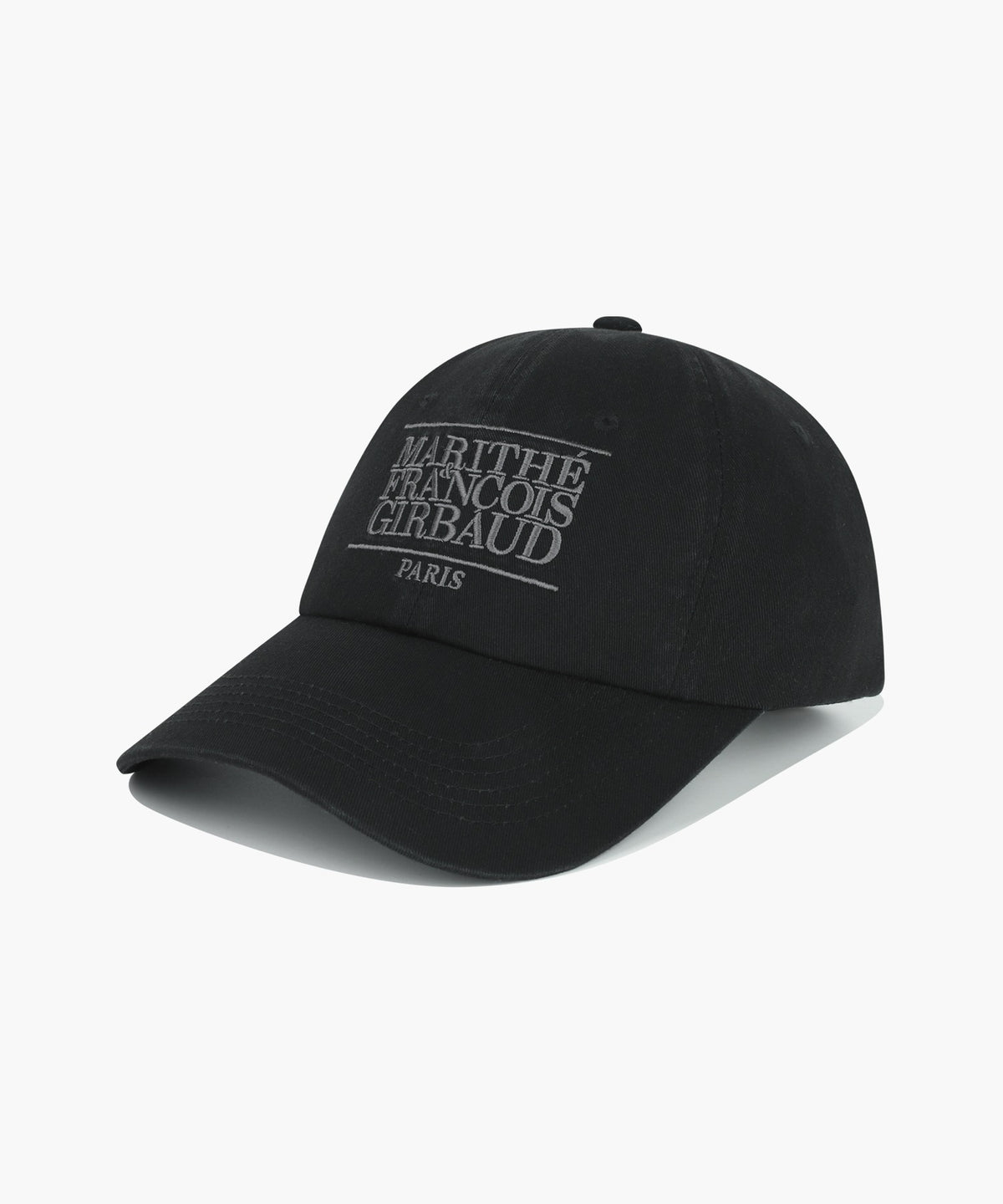 Marithe & Francois Girbaud - Classic Logo Covered Cap (Black) product image 1 | TRAB K-Fashion Australia