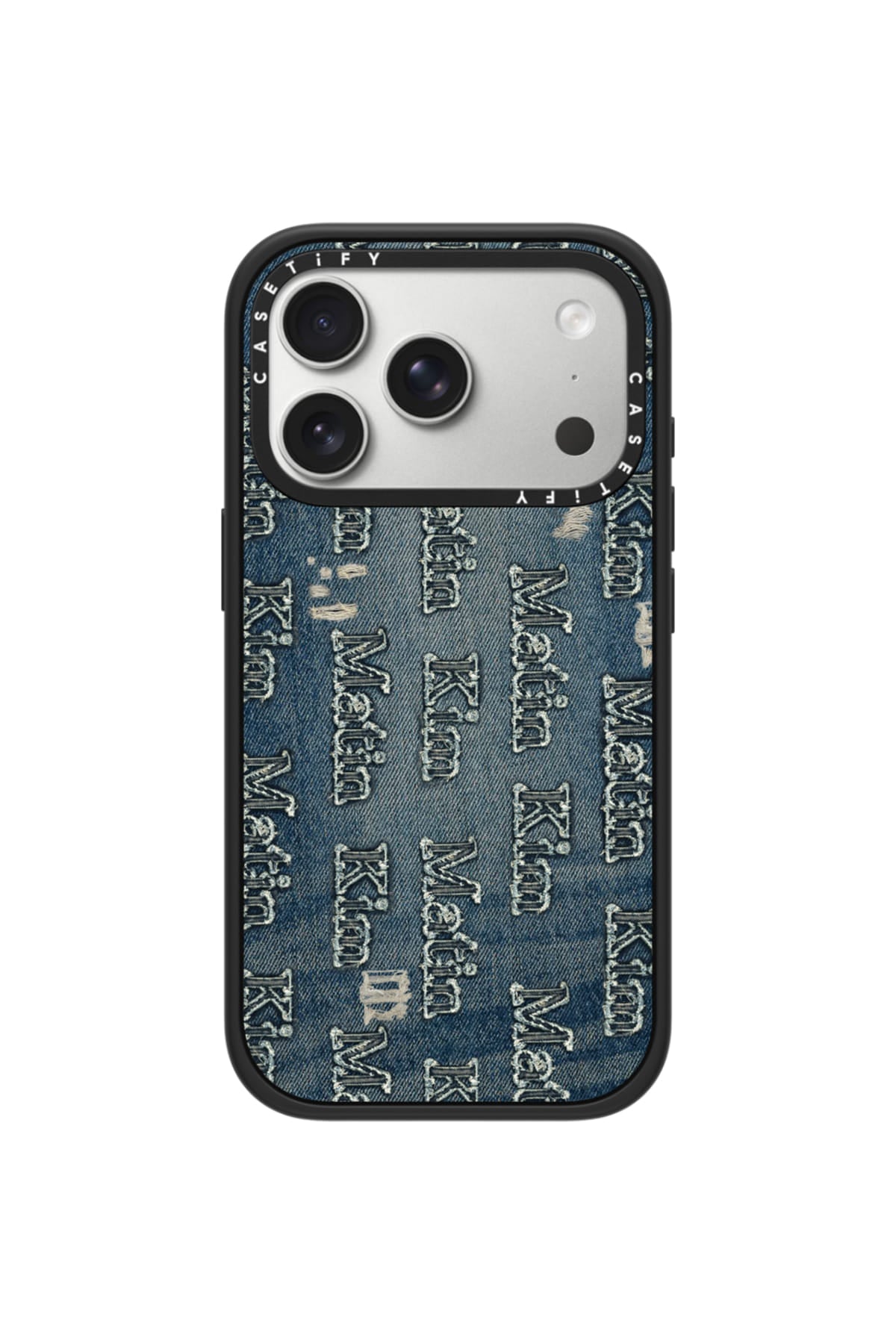 Matin Kim - Matin Kim X Casetify Denim Case (Blue) product image 1 | TRAB K-Fashion Australia