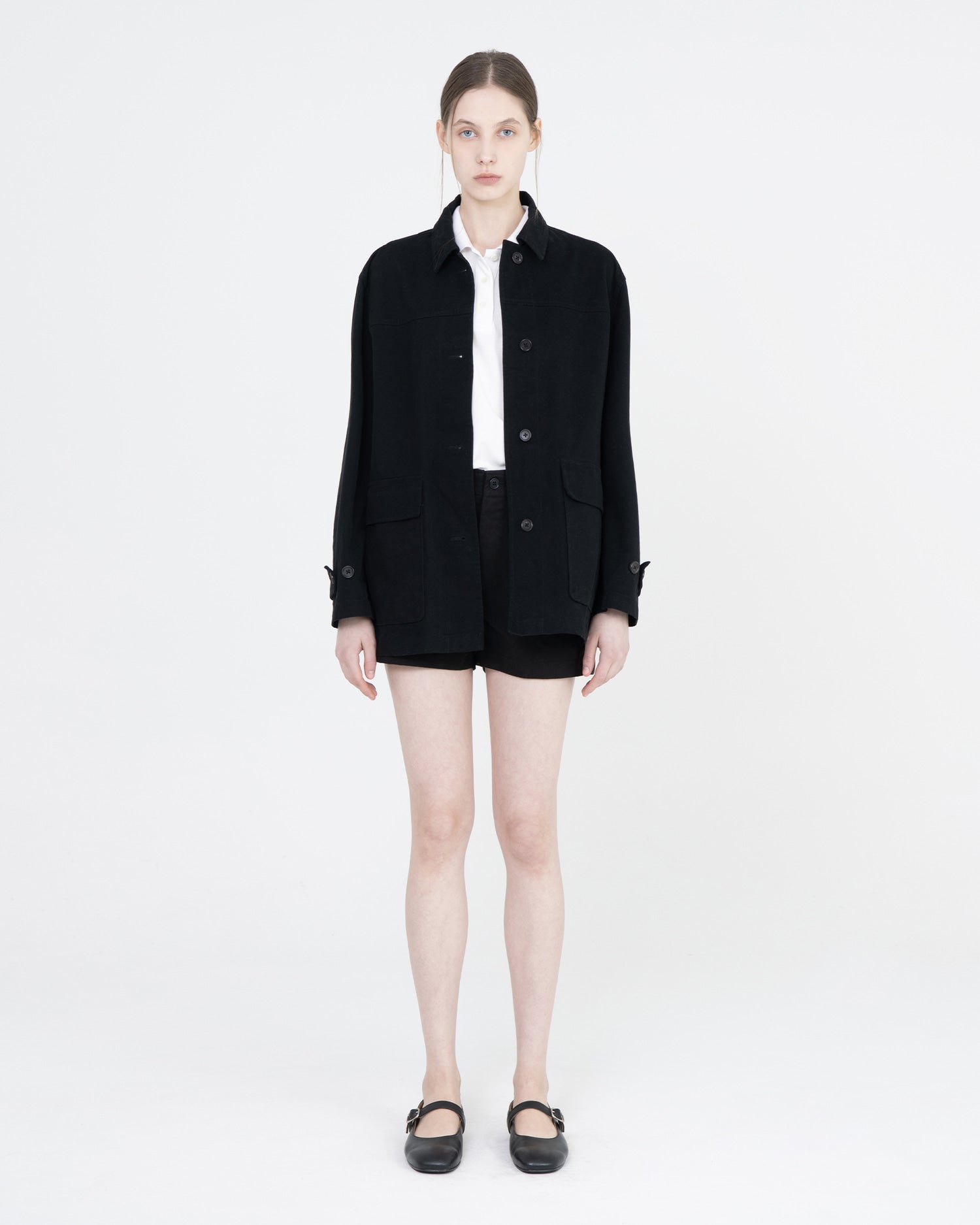 Brownyard - Half Jacket (Black) product image 1 | TRAB K-Fashion Australia