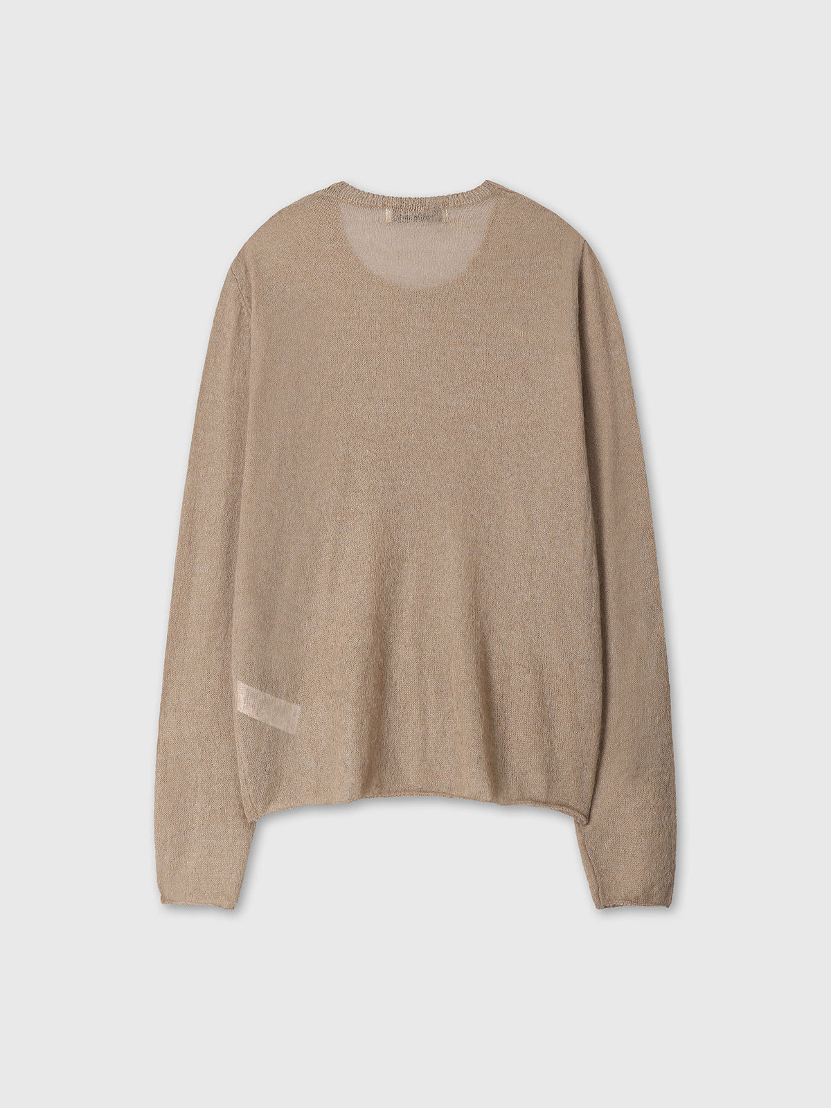 Tonywack - Kid Mohair Raw Knit (Sand Beige) product image 9 | TRAB K-Fashion Australia