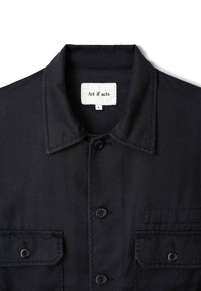Art if acts - Tencel US Army Shirt (Vintage Navy) product image 9 | TRAB K-Fashion Australia