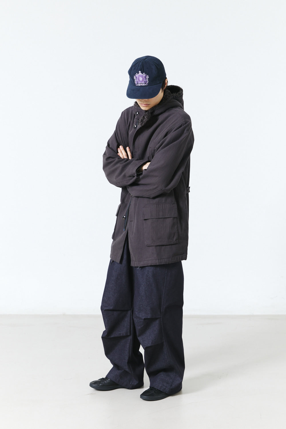Hatchingroom - Hooded Mil Parka (Charcoal) product image 16 | TRAB K-Fashion Australia