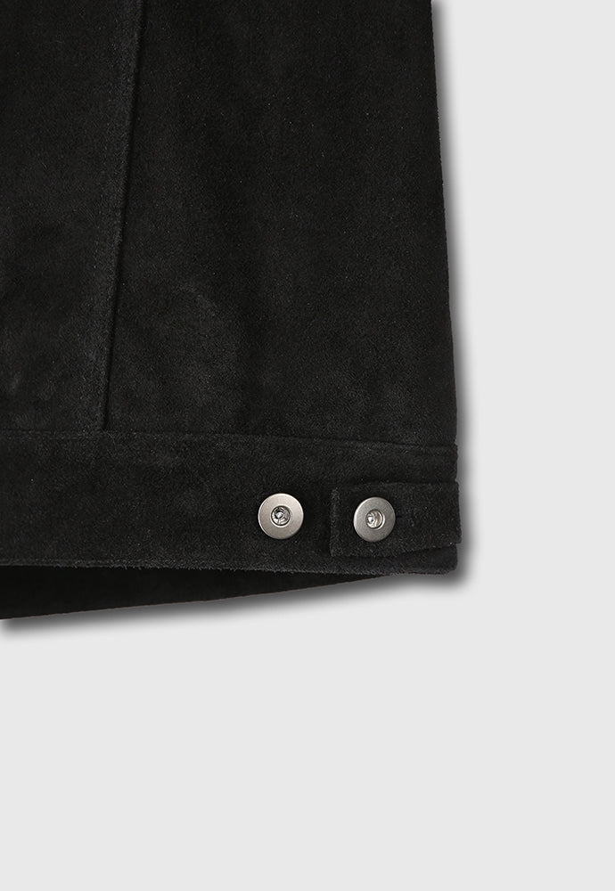 Tonywack - Suede Cropped Trucker (Black) product image 17 | TRAB K-Fashion Australia