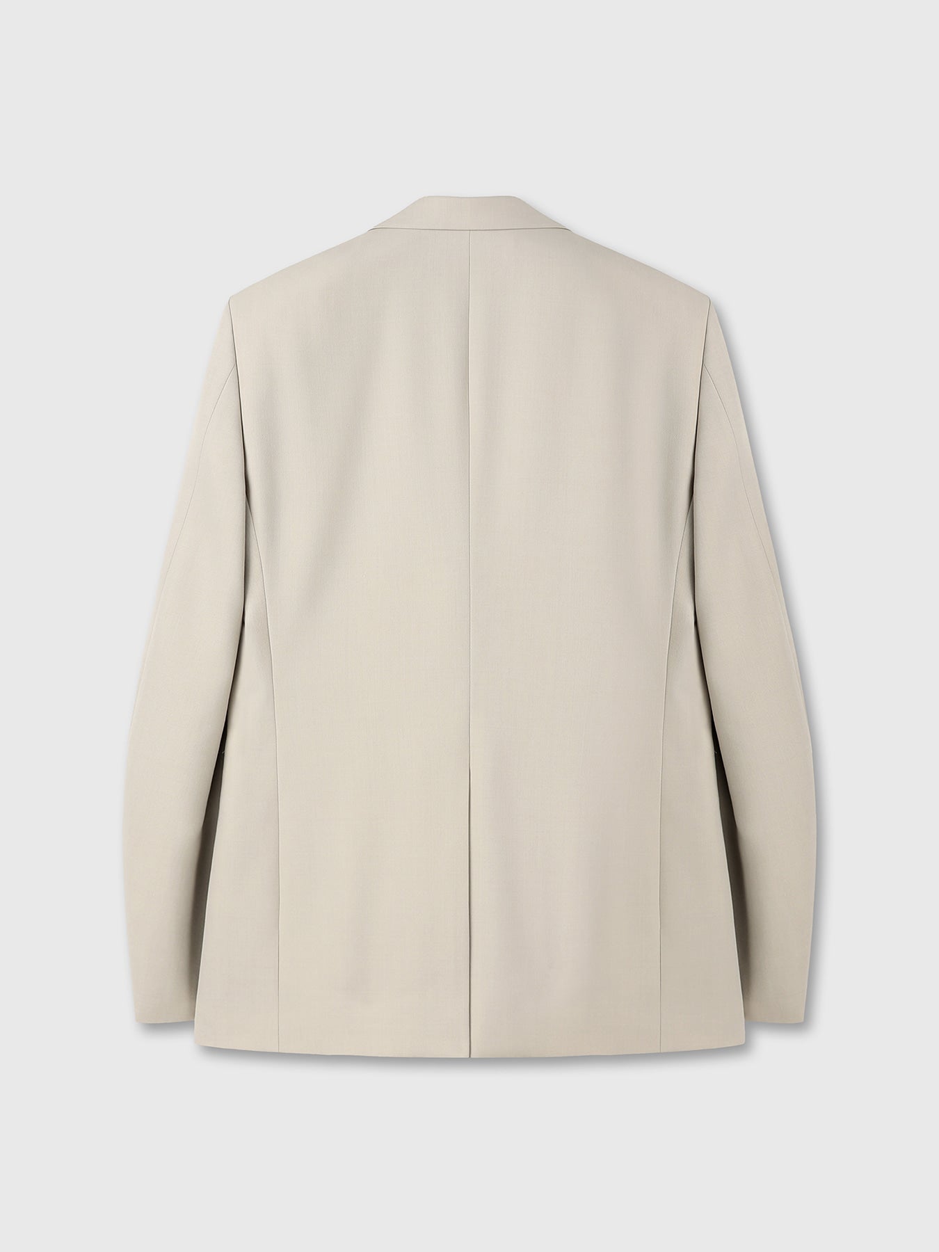 Tonywack - Wool Twill Double-Breasted Tailored Blazer (Ivory) product image 7 | TRAB K-Fashion Australia