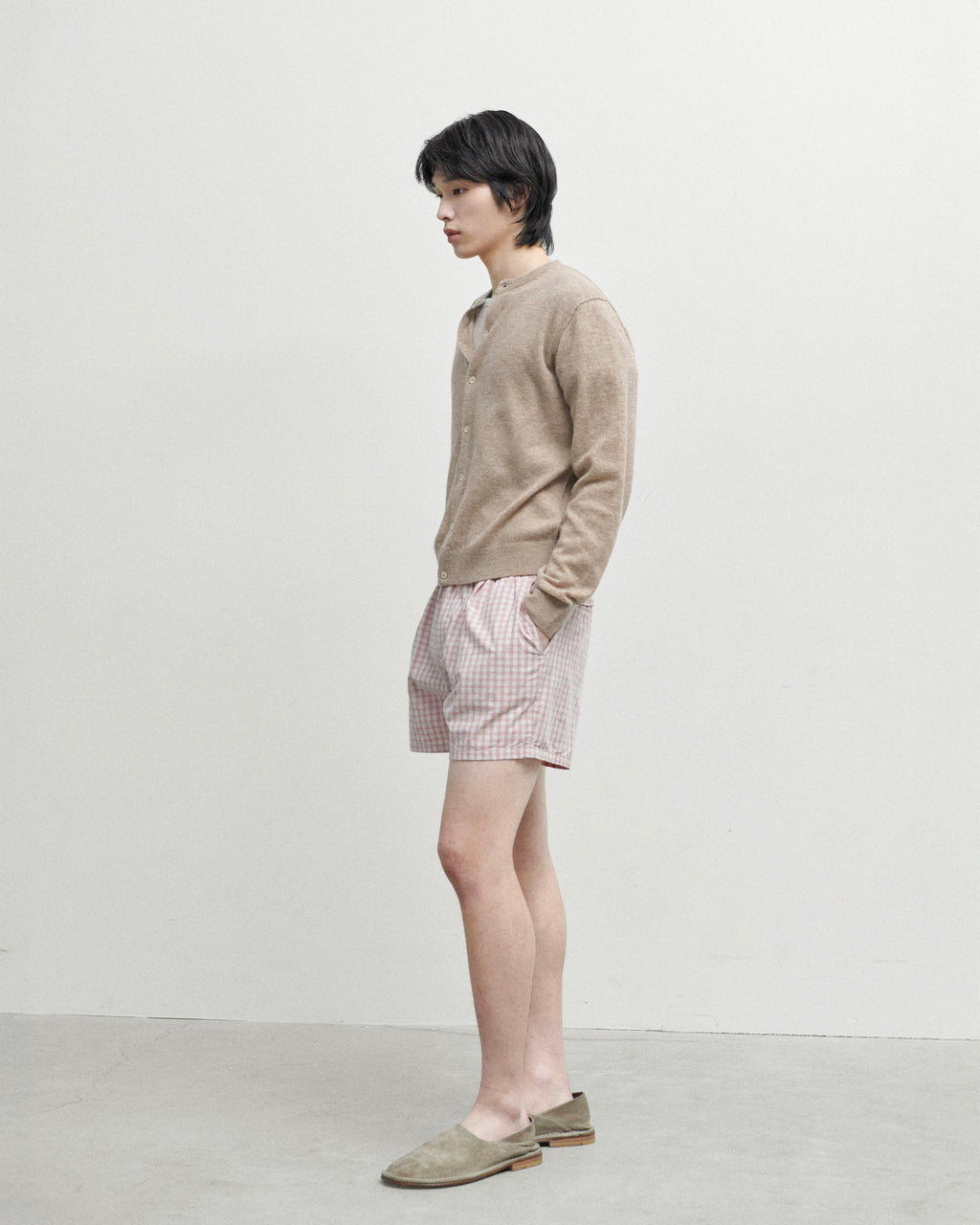 Brownyard - Soft Round Cardigan (Dark Beige) product image 3 | TRAB K-Fashion Australia