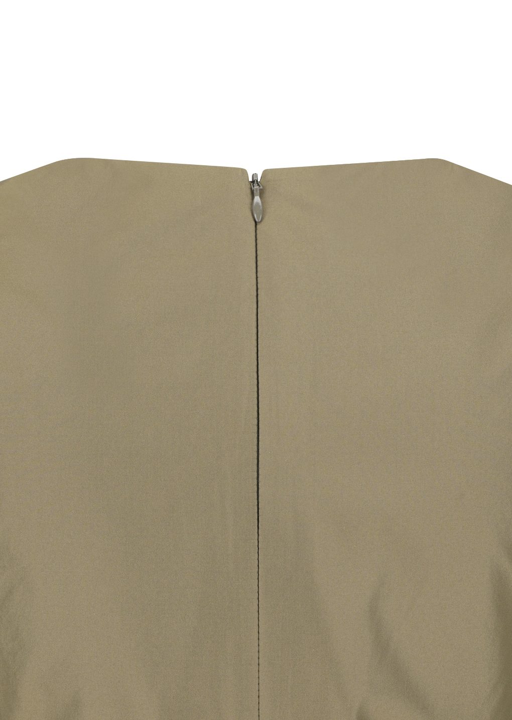 Amomento - Silk taffeta dress (Khaki) product image 11 | TRAB K-Fashion Australia