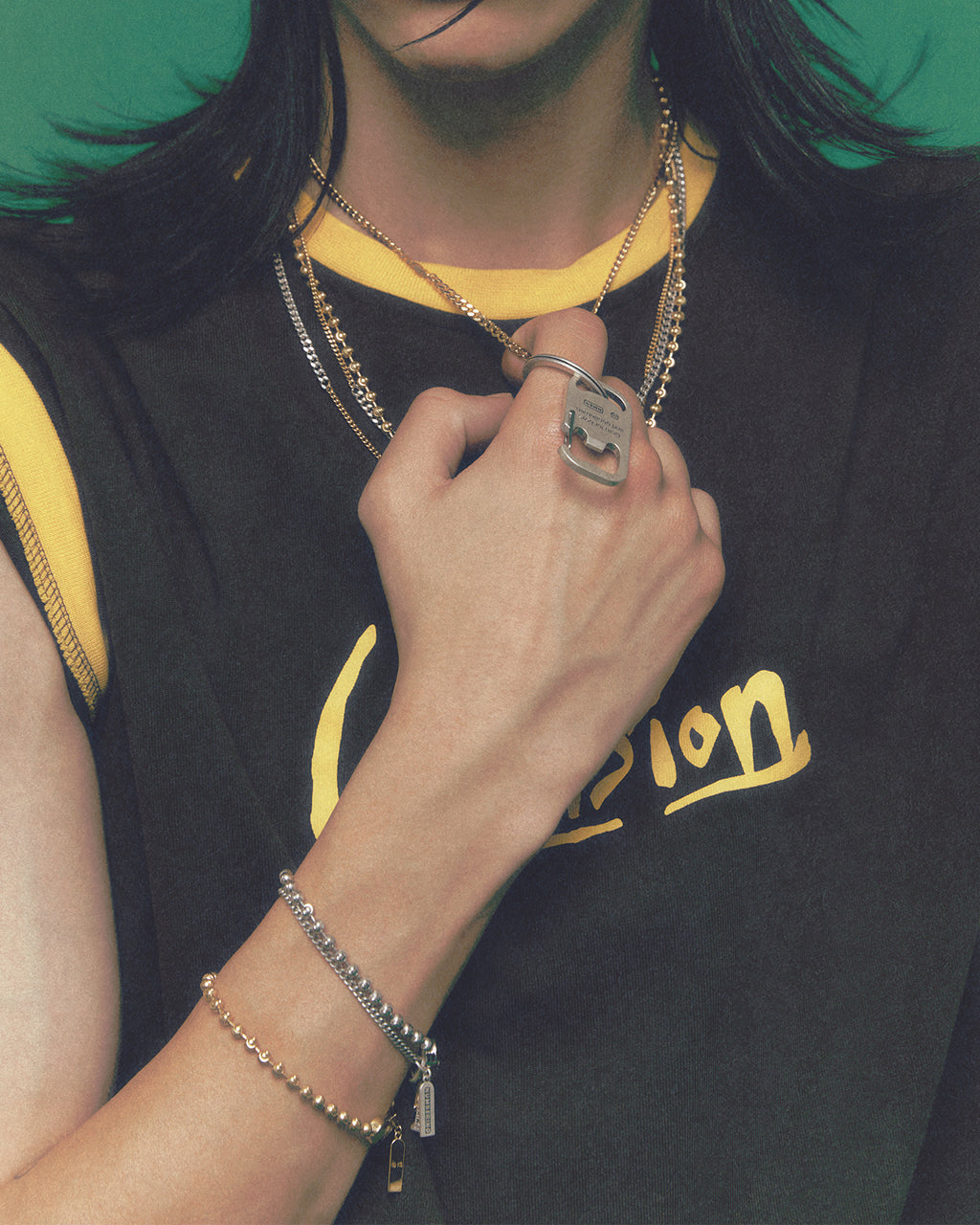 Numbering - Cutting Ball Chain Bracelet #5932 product image 4 | TRAB K-Fashion Australia