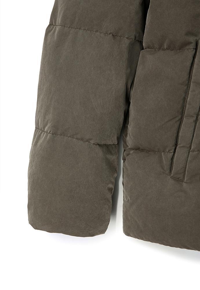 Art if acts - Garment Washed Puffer Down Jacket (Vintage Moss) product image 17 | TRAB K-Fashion Australia