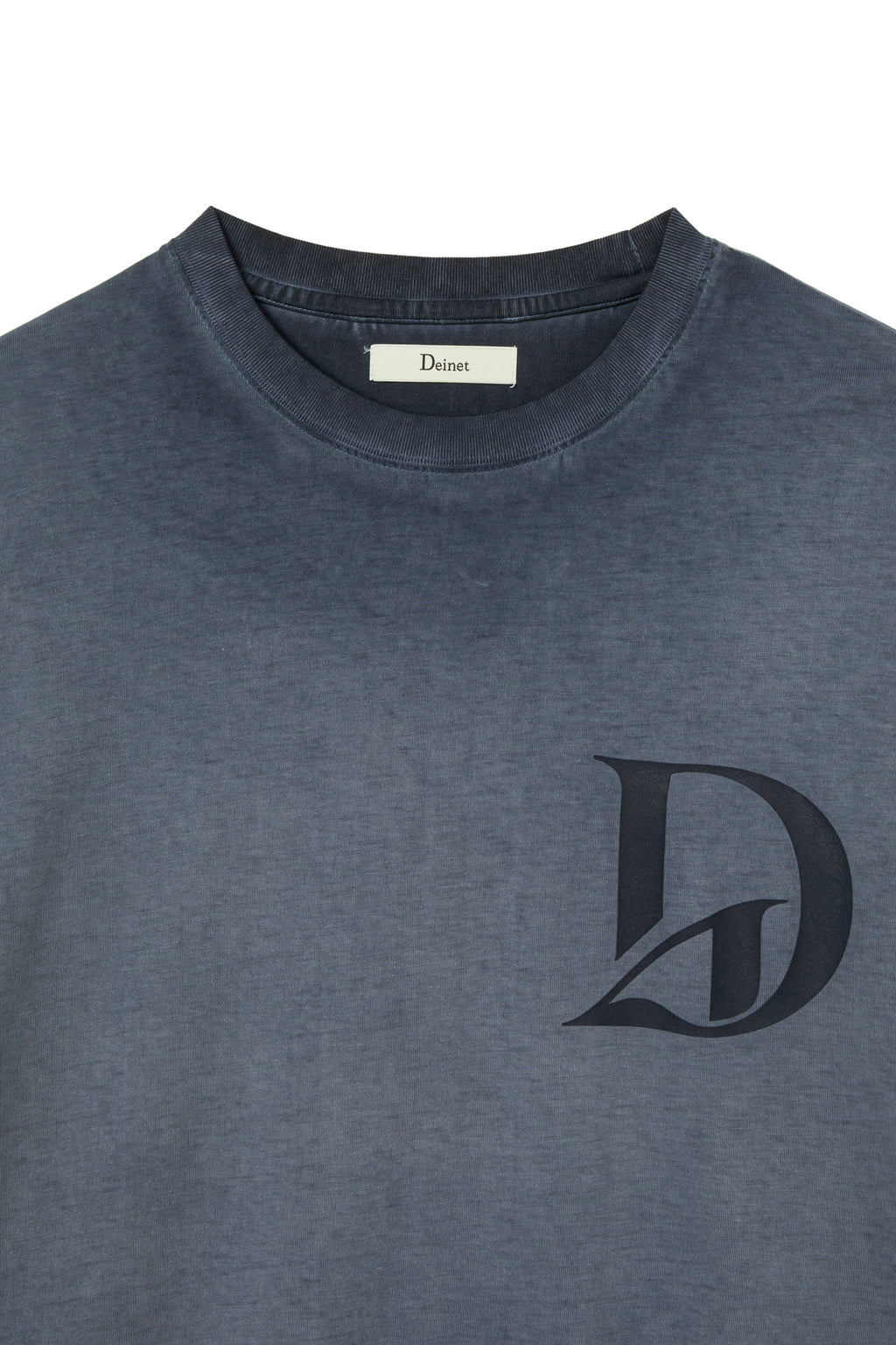 Deinet - Washed Logo T-Shirt (Black) product image 10 | TRAB K-Fashion Australia