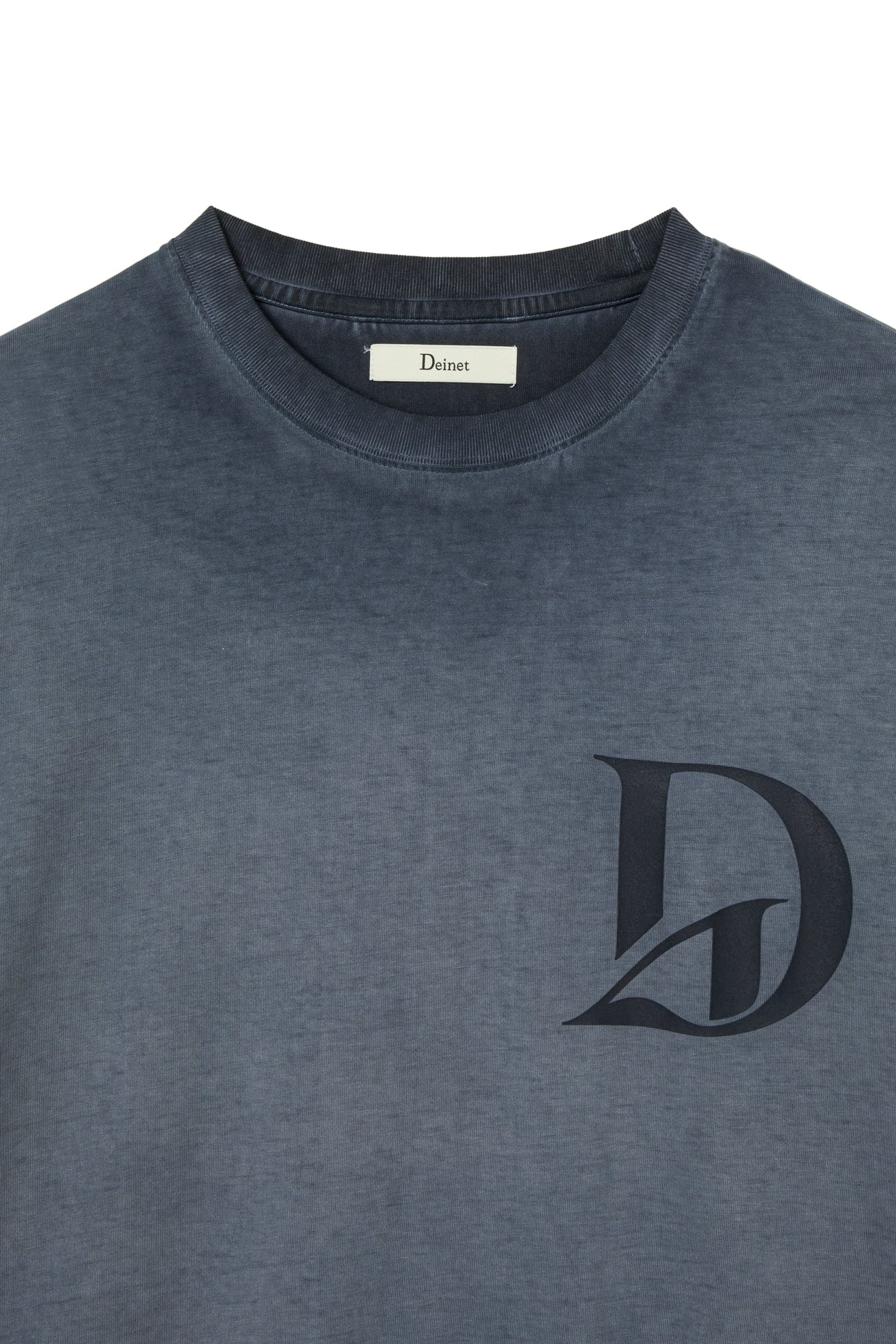 Deinet - Washed Logo T-Shirt (Black) product image 10 | TRAB K-Fashion Australia
