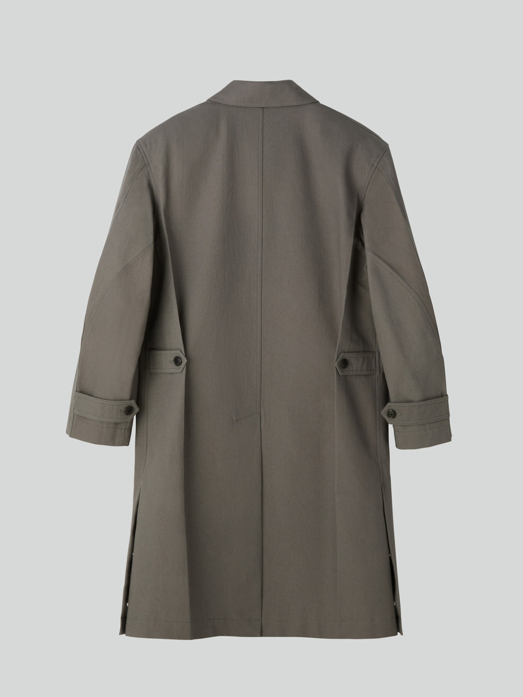 Recto - Diego Heavy Cotton Coat (Stone Grey) product image 9 | TRAB K-Fashion Australia