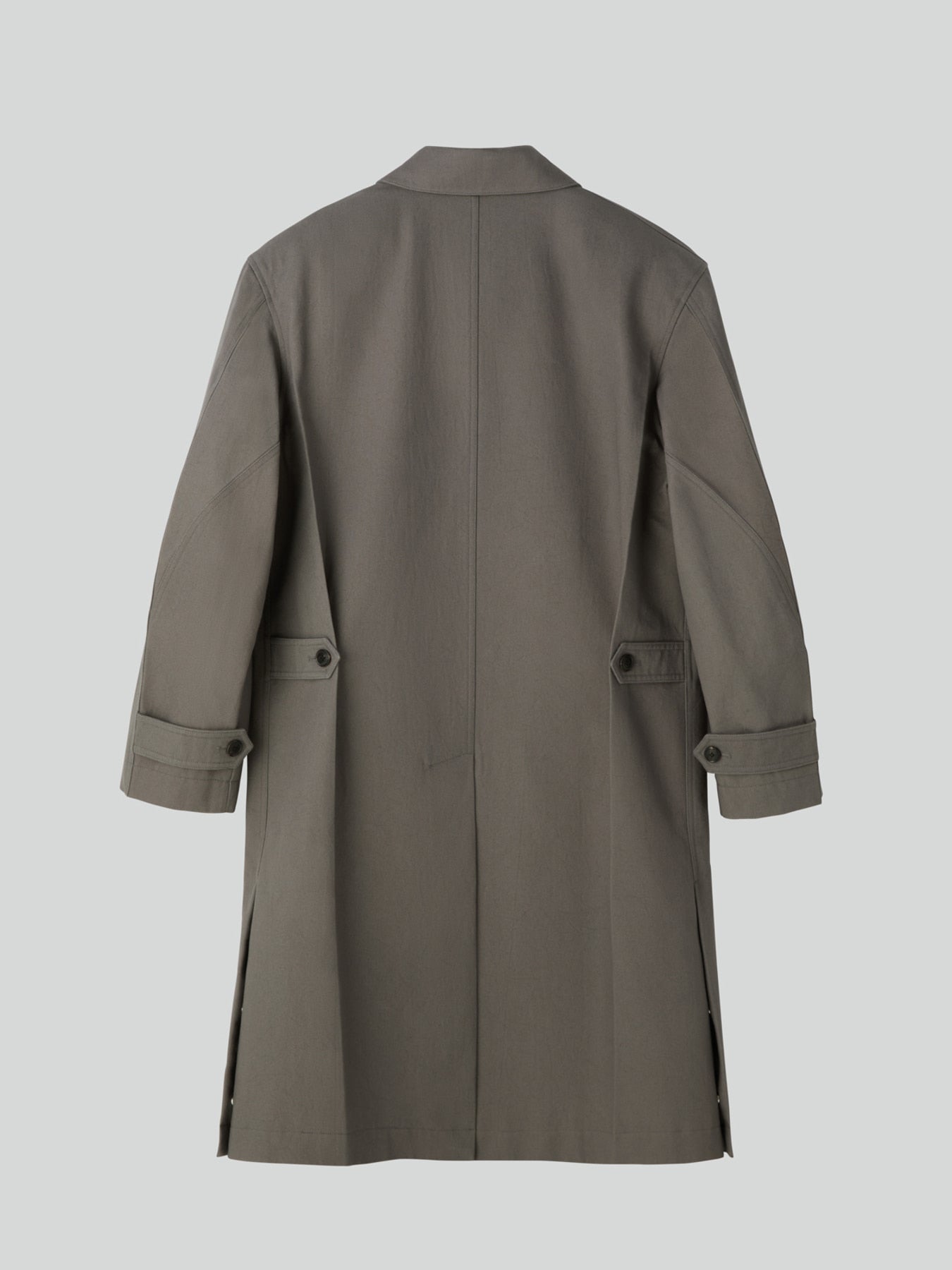 Recto - Diego Heavy Cotton Coat (Stone Grey) product image 9 | TRAB K-Fashion Australia
