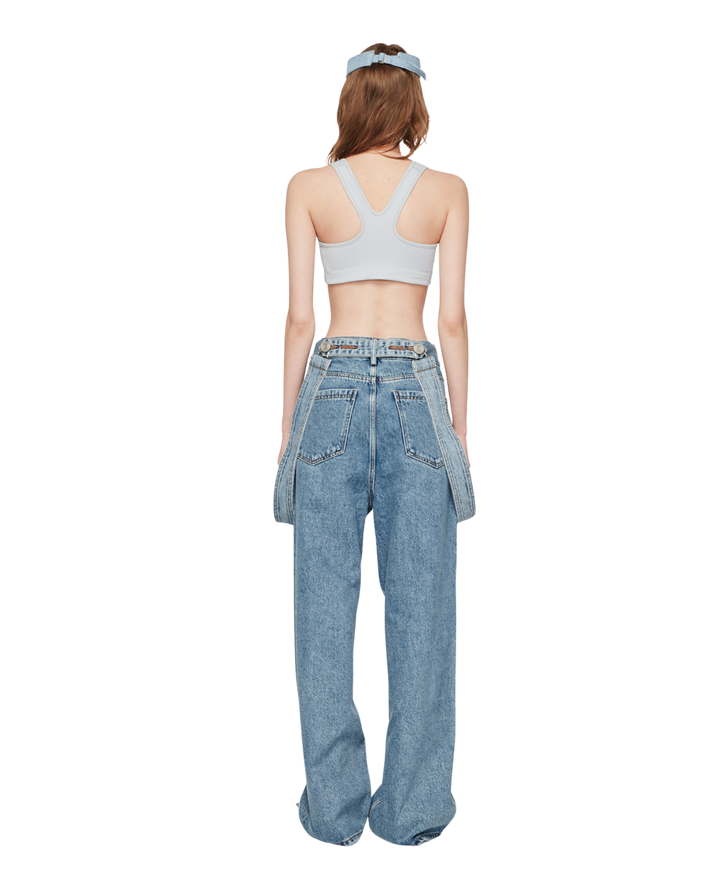 Kimhe Kim - Yoga Bra Top (Grey) product image 4 | TRAB K-Fashion Australia