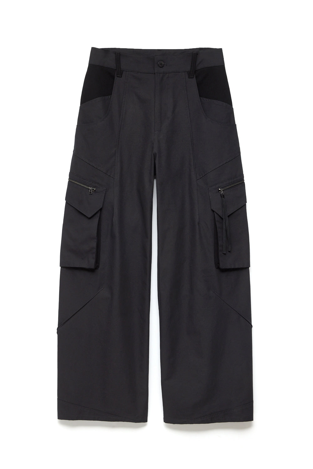 Hatchingroom - Darted Cargo Pants (Blue Black) product image 1 | TRAB K-Fashion Australia