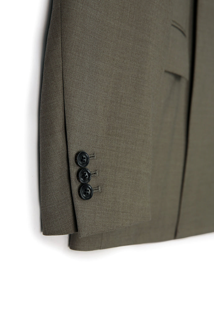 Tonywack - High Density Wool Hidden Button Blazer (Wool 100%) (Bronze Beige) product image 12 | TRAB K-Fashion Australia