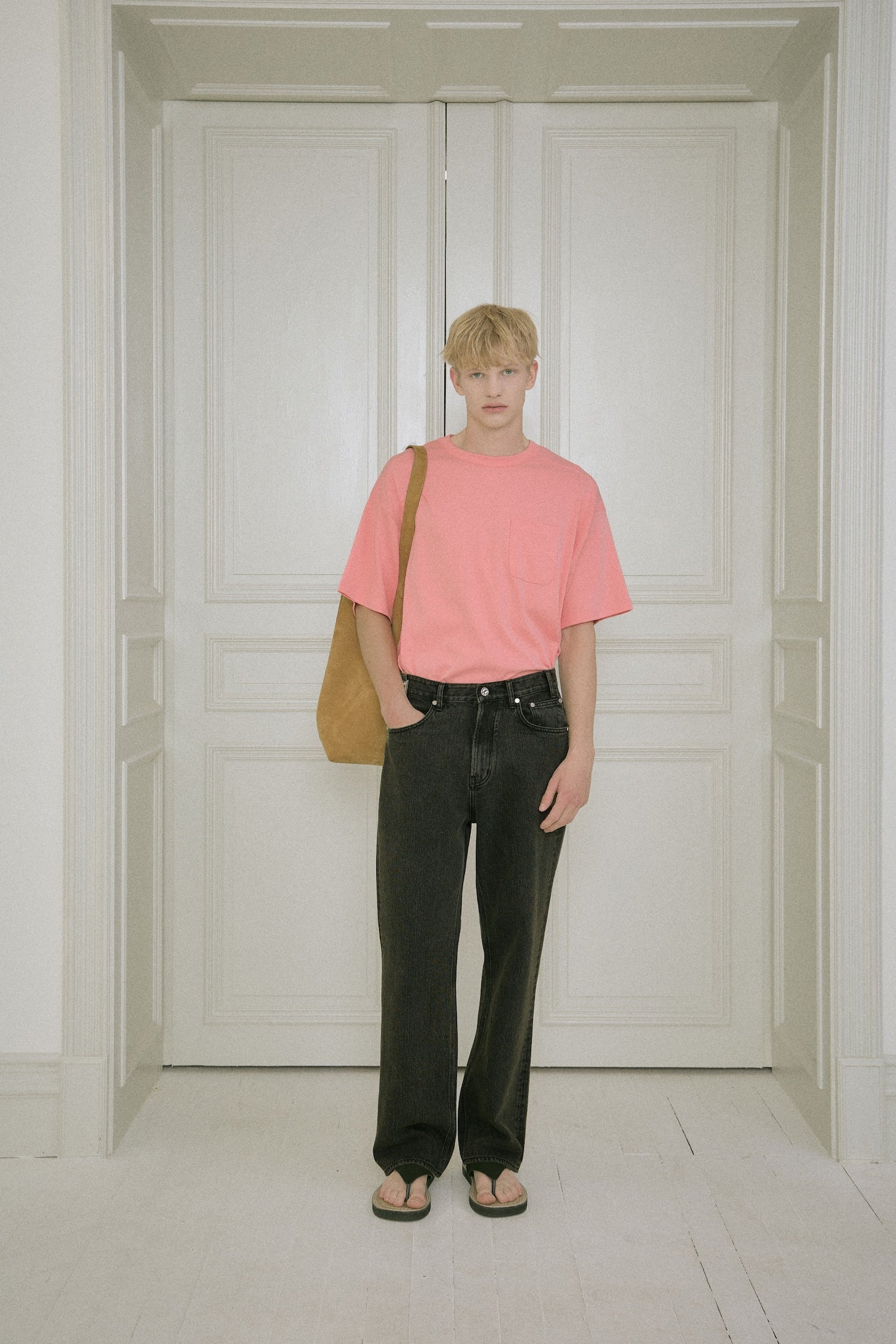 STU - Pocket T-Shirt (Pink) product image 7 | TRAB K-Fashion Australia