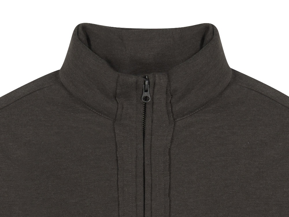 Coyseio - Cozy Sweat Down Jacket (Melange Brown) product image 15 | TRAB K-Fashion Australia
