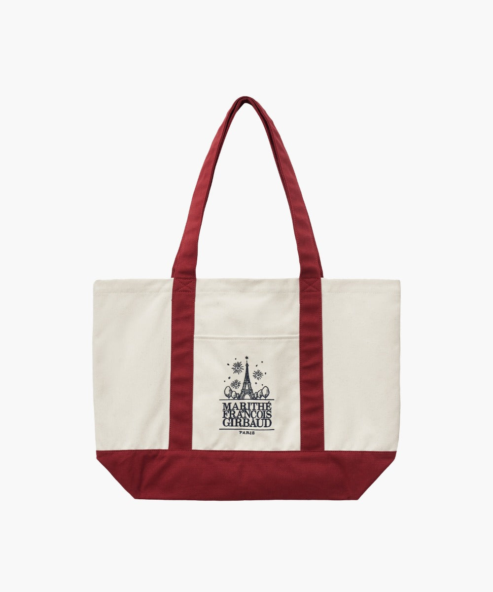 Marithe & Francois Girbaud - Marithe Big Market Bag (Red) product image 1 | TRAB K-Fashion Australia