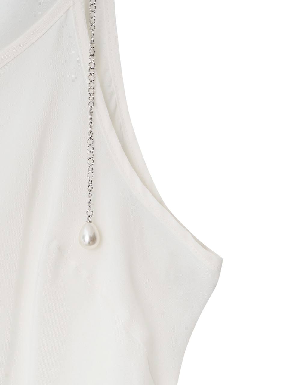 Kimhe Kim - Cupra Slip Dress (White) product image 9 | TRAB K-Fashion Australia