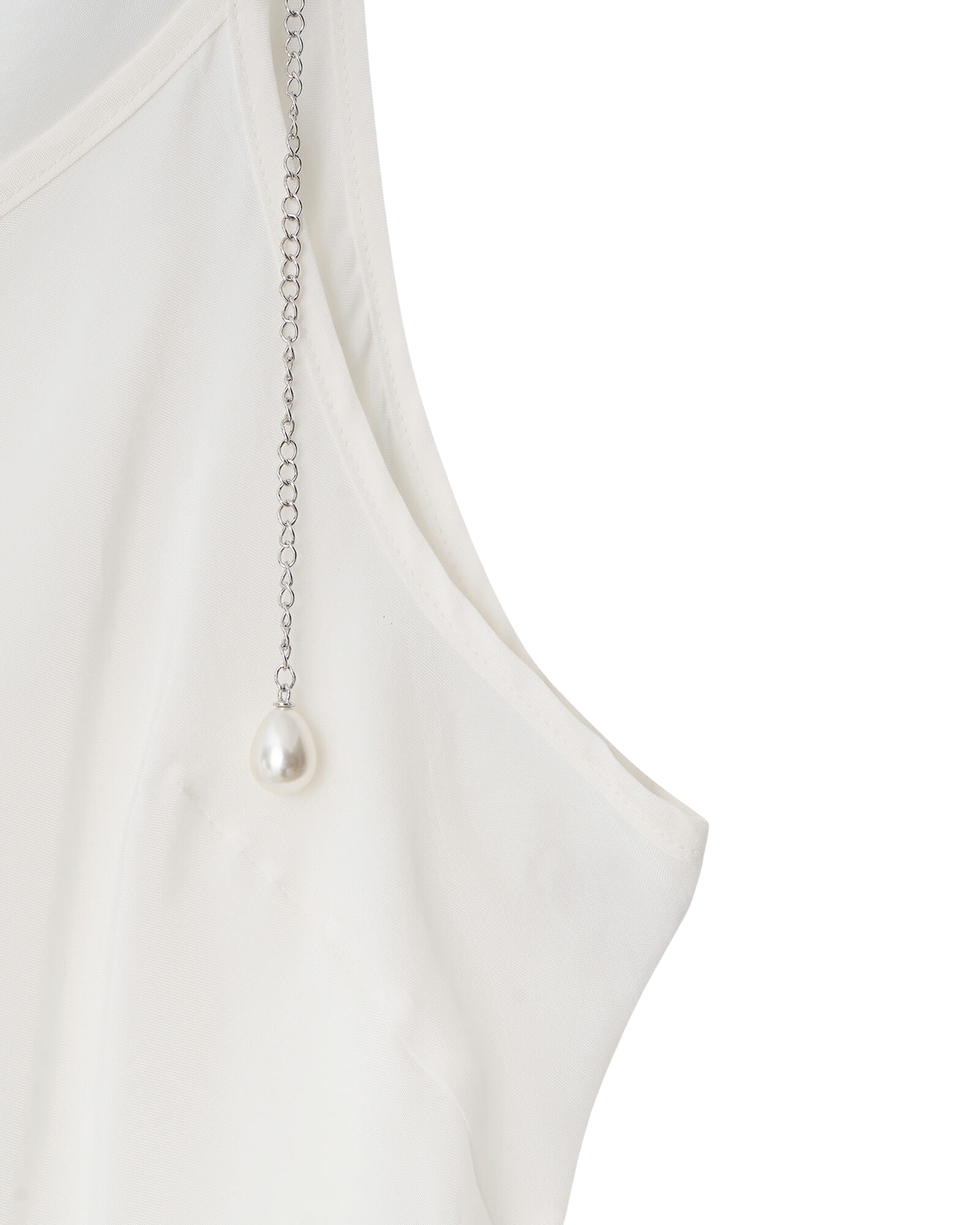 Kimhe Kim - Cupra Slip Dress (White) product image 9 | TRAB K-Fashion Australia