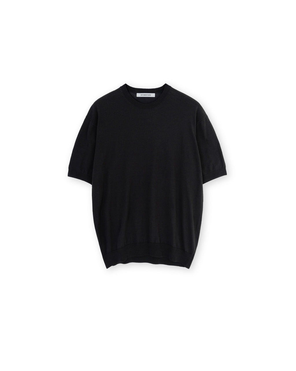 Brownyard - Hard Twist Supima Cotton Half Knit (Washed Black) product image 3 | TRAB K-Fashion Australia