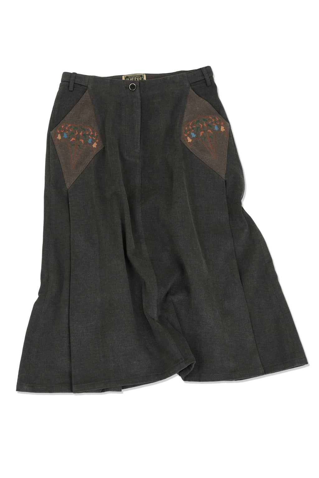 Ioedle - Kite Flying Pleated Skirt (Charcoal) product image 1 | TRAB K-Fashion Australia