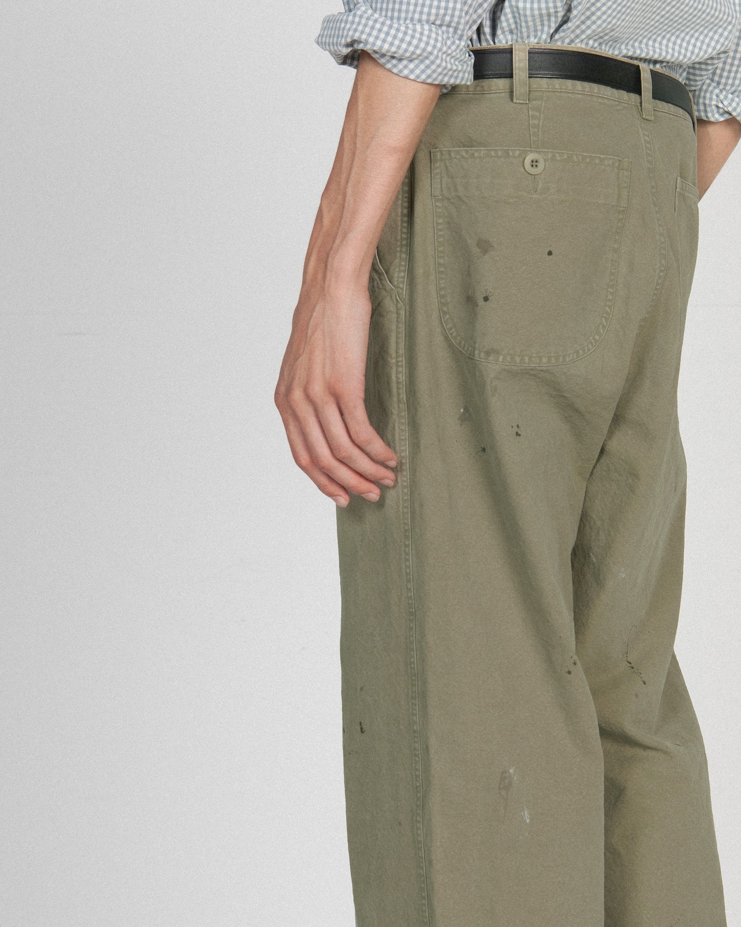 Brownyard - Painted Pants (Khaki) product image 6 | TRAB K-Fashion Australia
