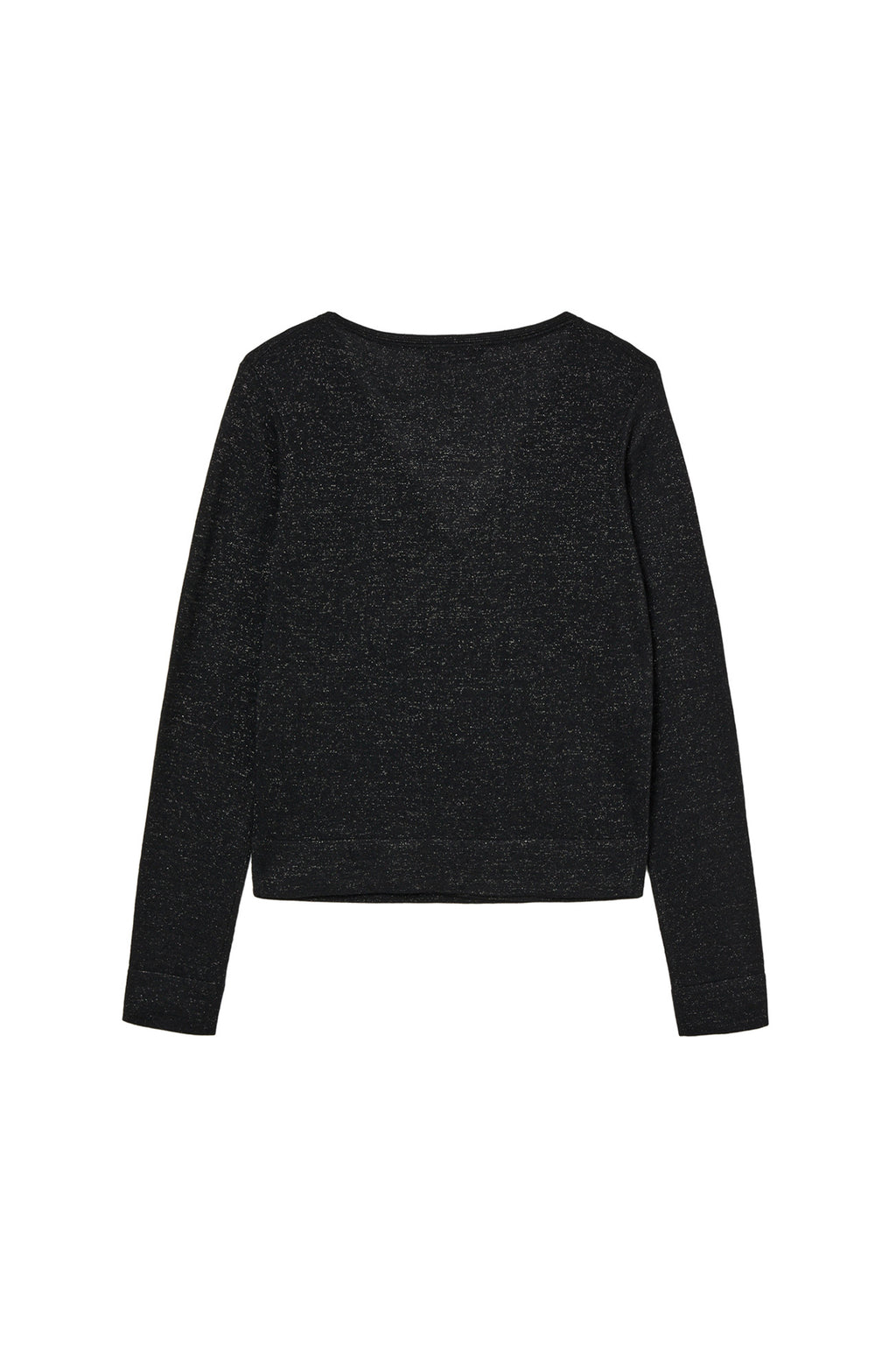 Deinet - V-Neck Metal Knit (Black) product image 2 | TRAB K-Fashion Australia