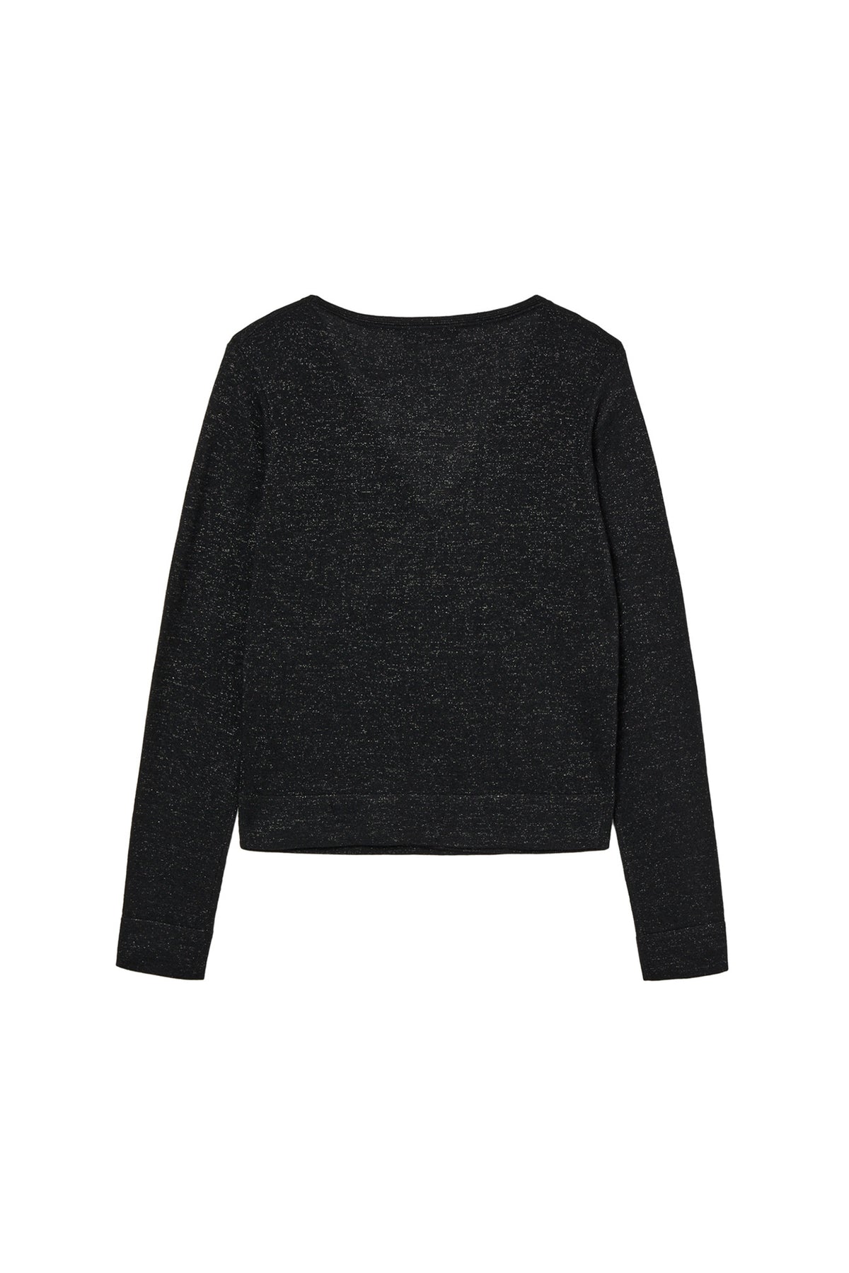 Deinet - V-Neck Metal Knit (Black) product image 2 | TRAB K-Fashion Australia