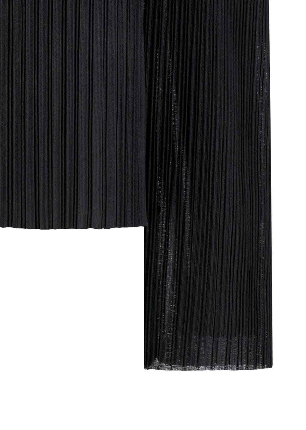 Amomento - [Pre-Order] Pleats Zip Up Jumper (Black) product image 9 | TRAB K-Fashion Australia