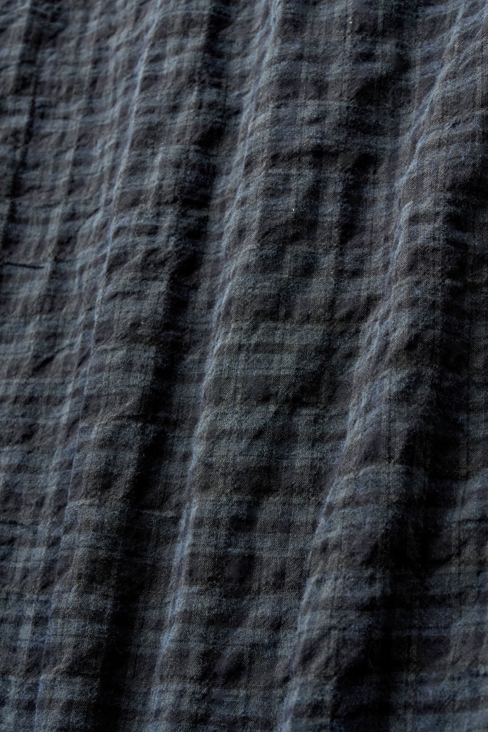 Hatchingroom - Arrow Shirt Over Dyed Check (Blue) product image 7 | TRAB K-Fashion Australia