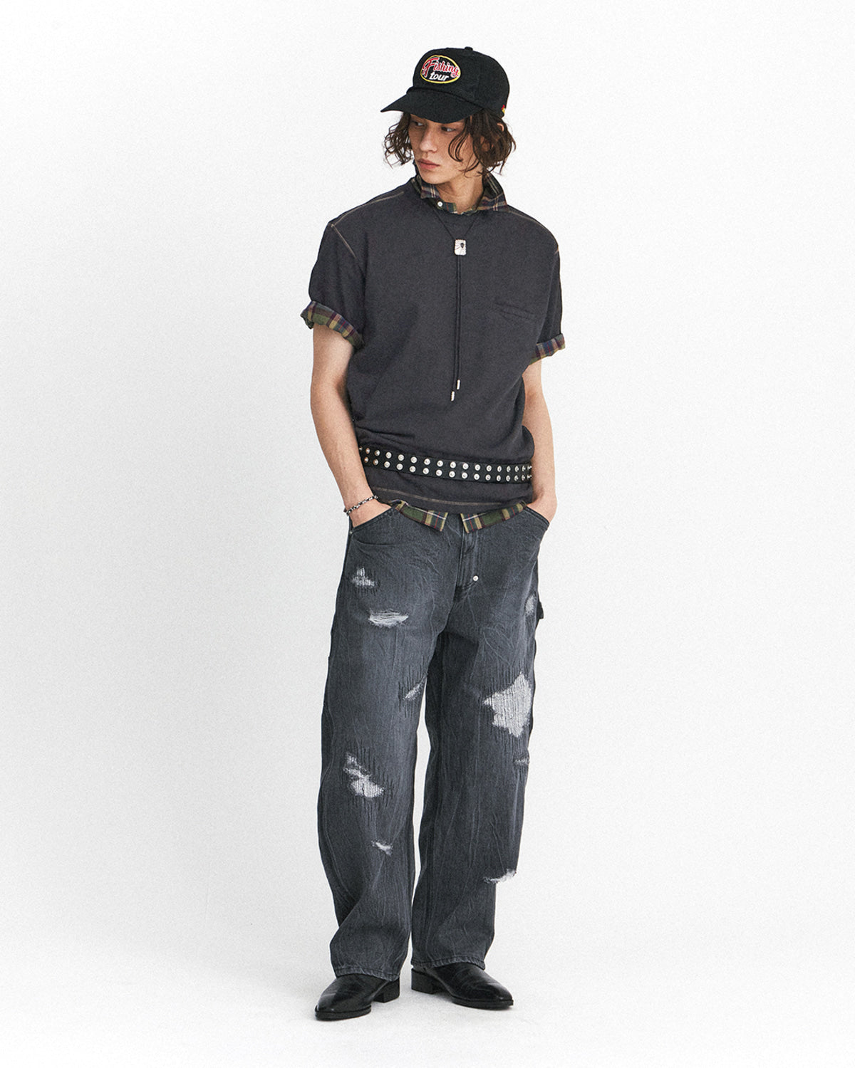 Eastlogue - Cpo T-shirts (Charcoal) product image 4 | TRAB K-Fashion Australia