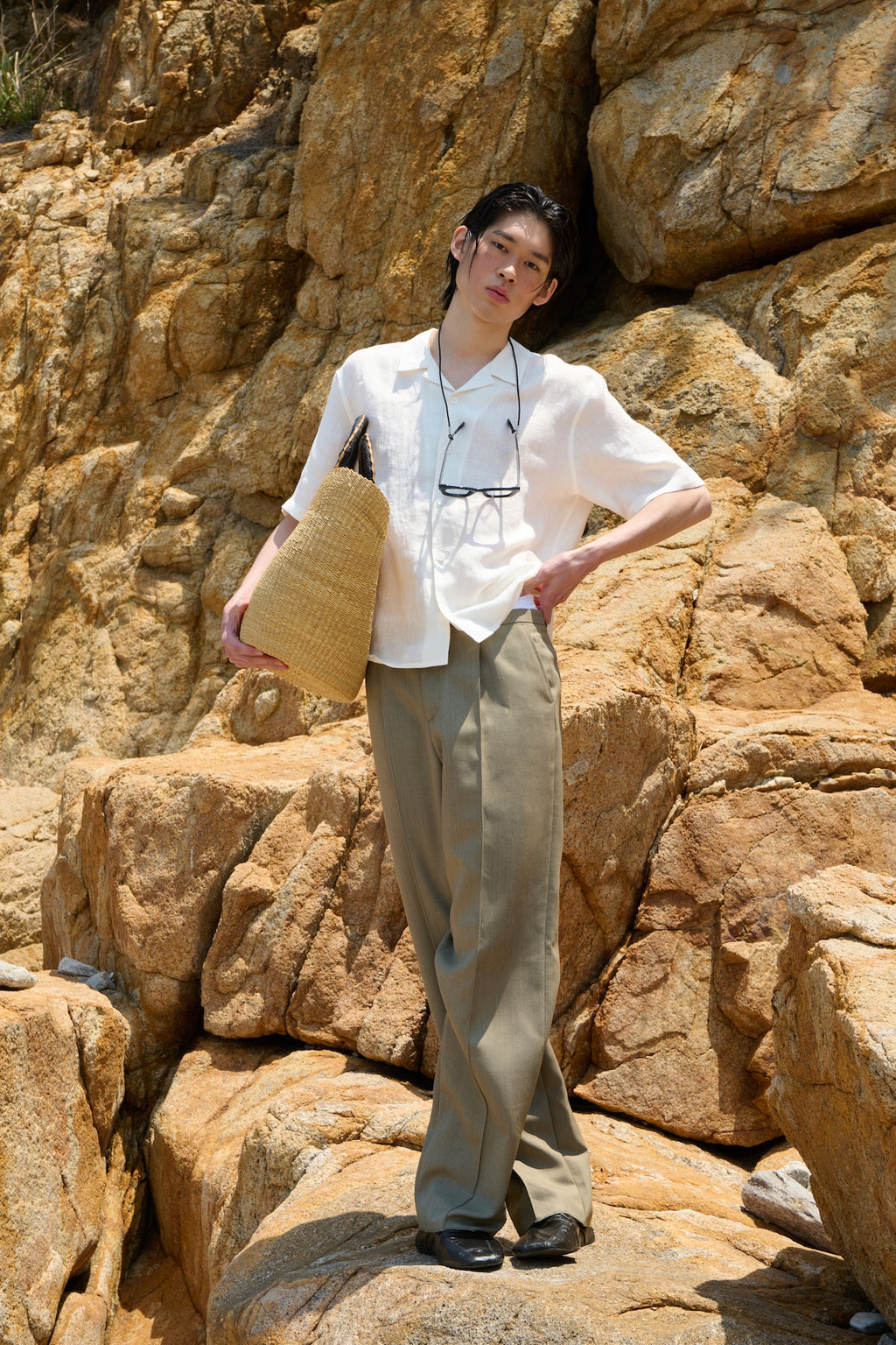 STU - Linen Shirt (Ivory) product image 12 | TRAB K-Fashion Australia