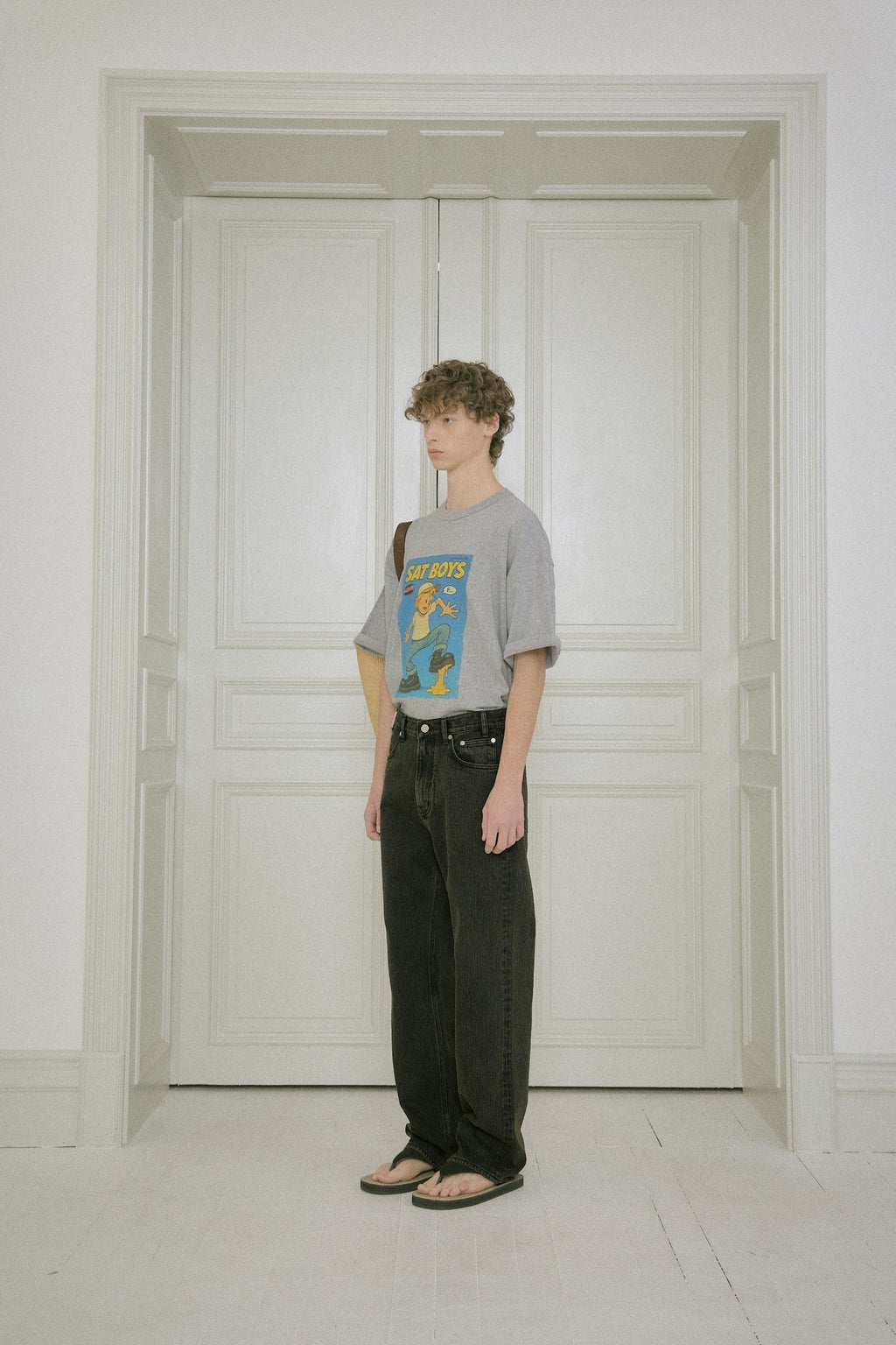 Stu - Straight Denim Pants (Green) product image 9 | TRAB K-Fashion Australia